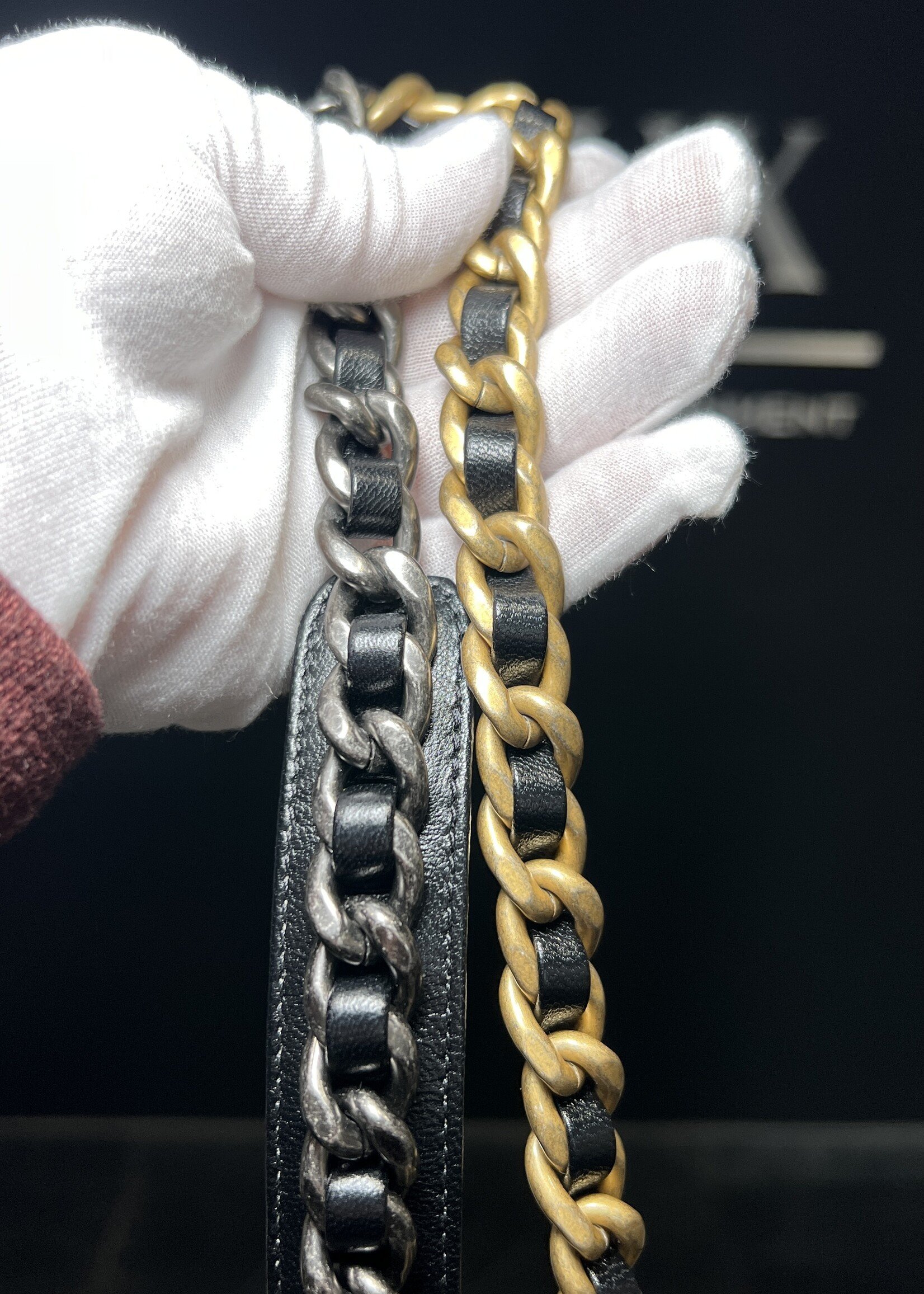 Chanel Chanel Lambskin Quilted Medium 19 Flap Black