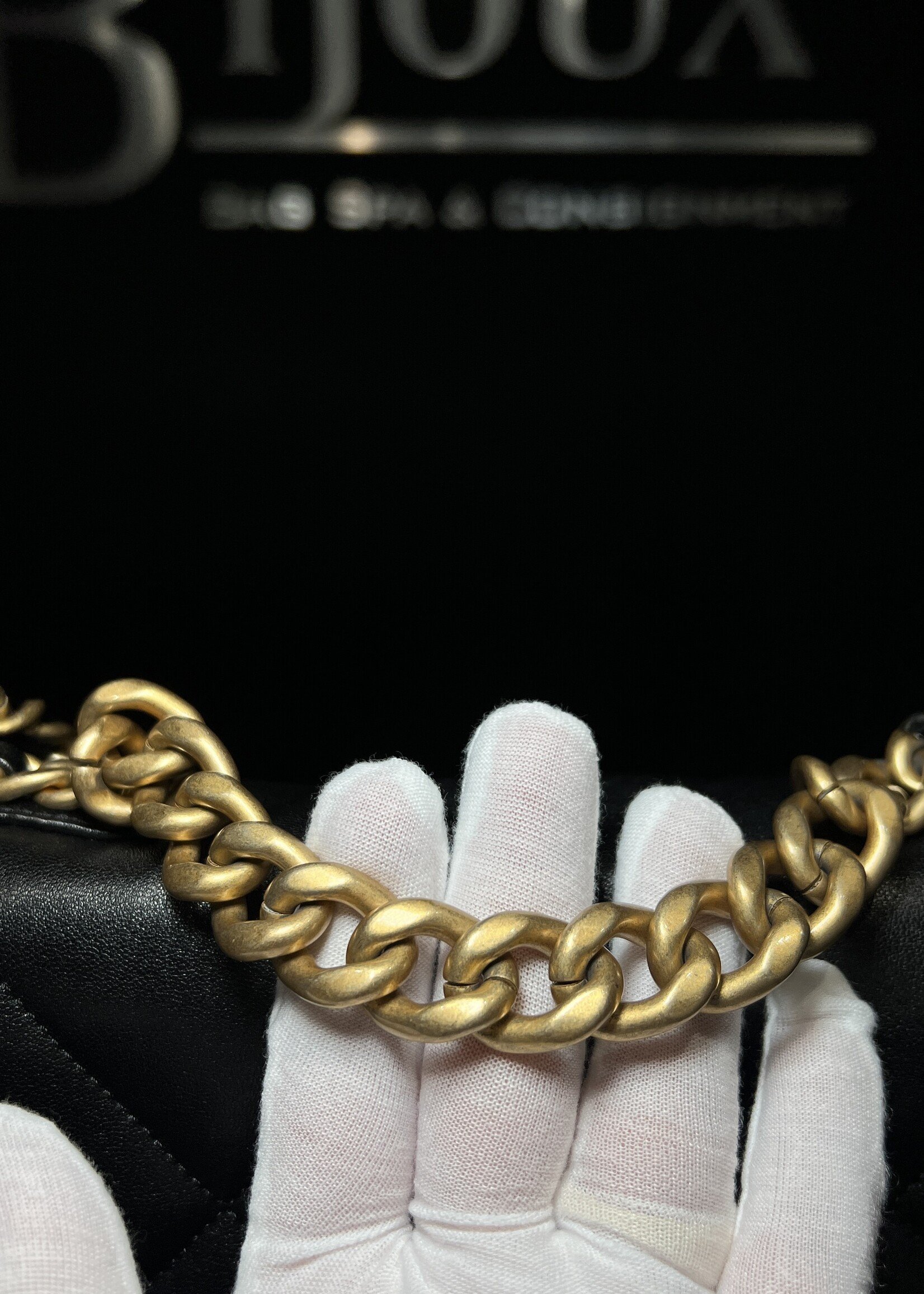 Chanel Chanel Lambskin Quilted Medium 19 Flap Black