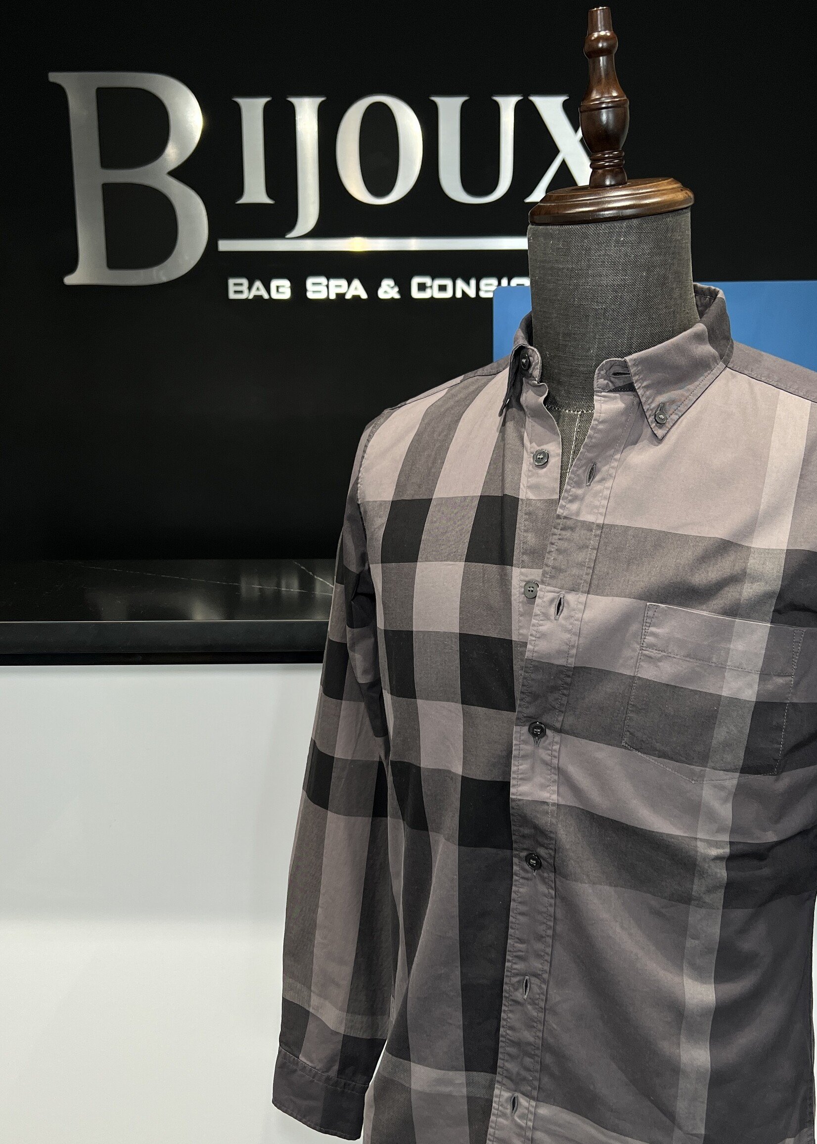 Burberry Burberry Brit Plaid Check Pattern Shirt