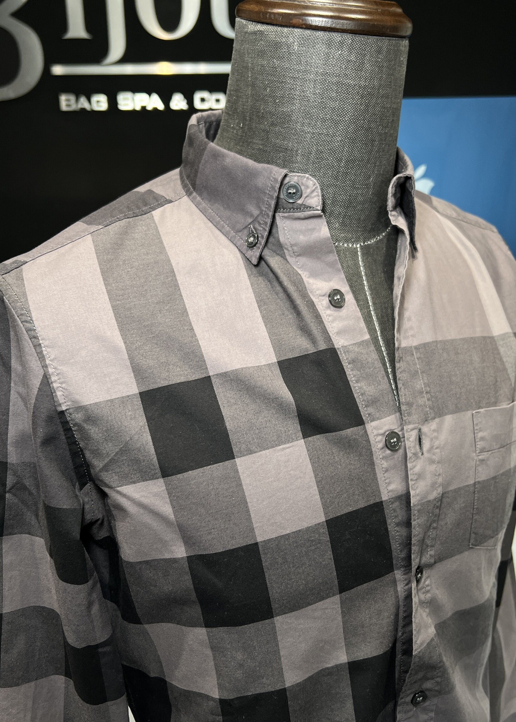Burberry Burberry Brit Plaid Check Pattern Shirt