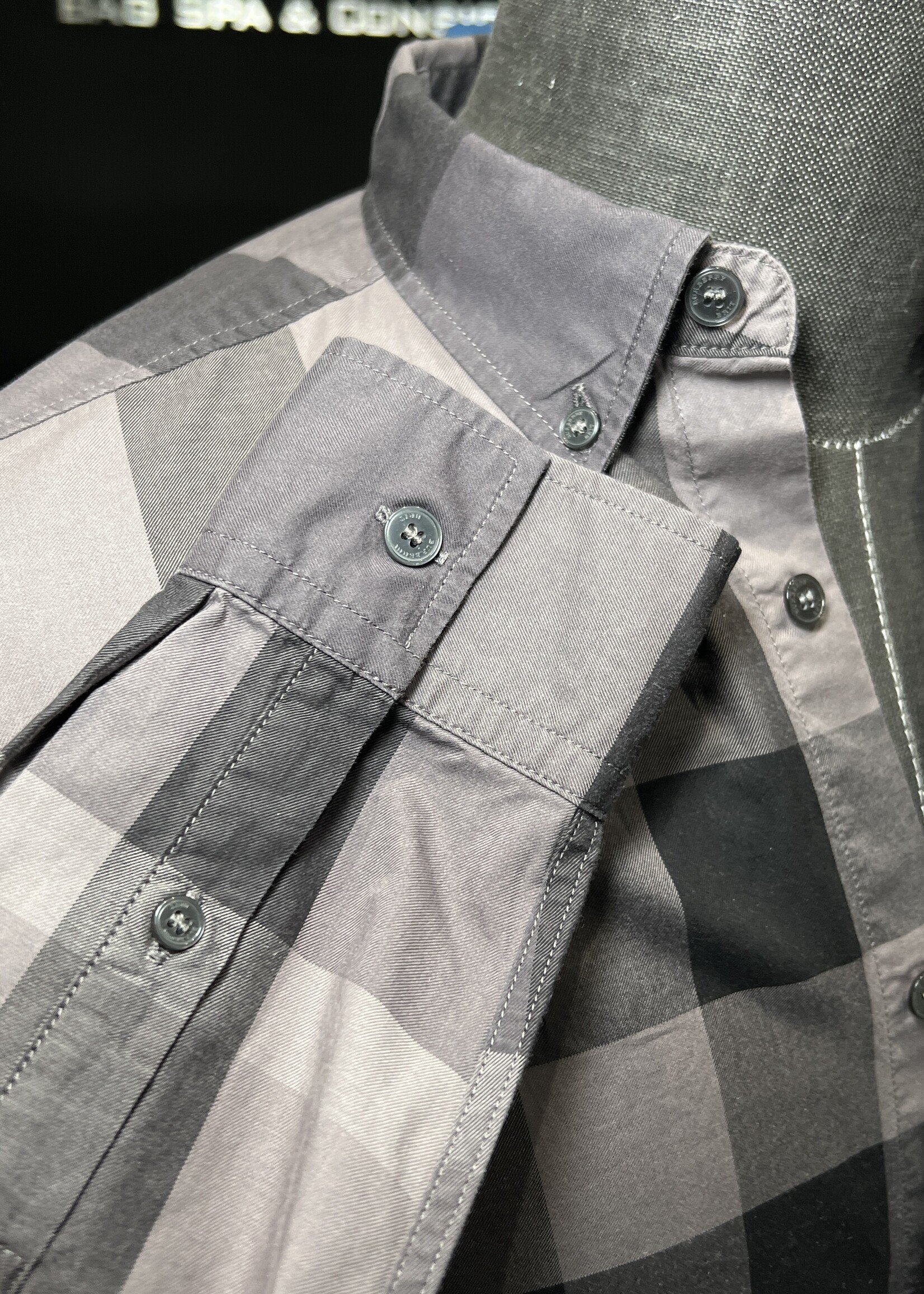 Burberry Burberry Brit Plaid Check Pattern Shirt