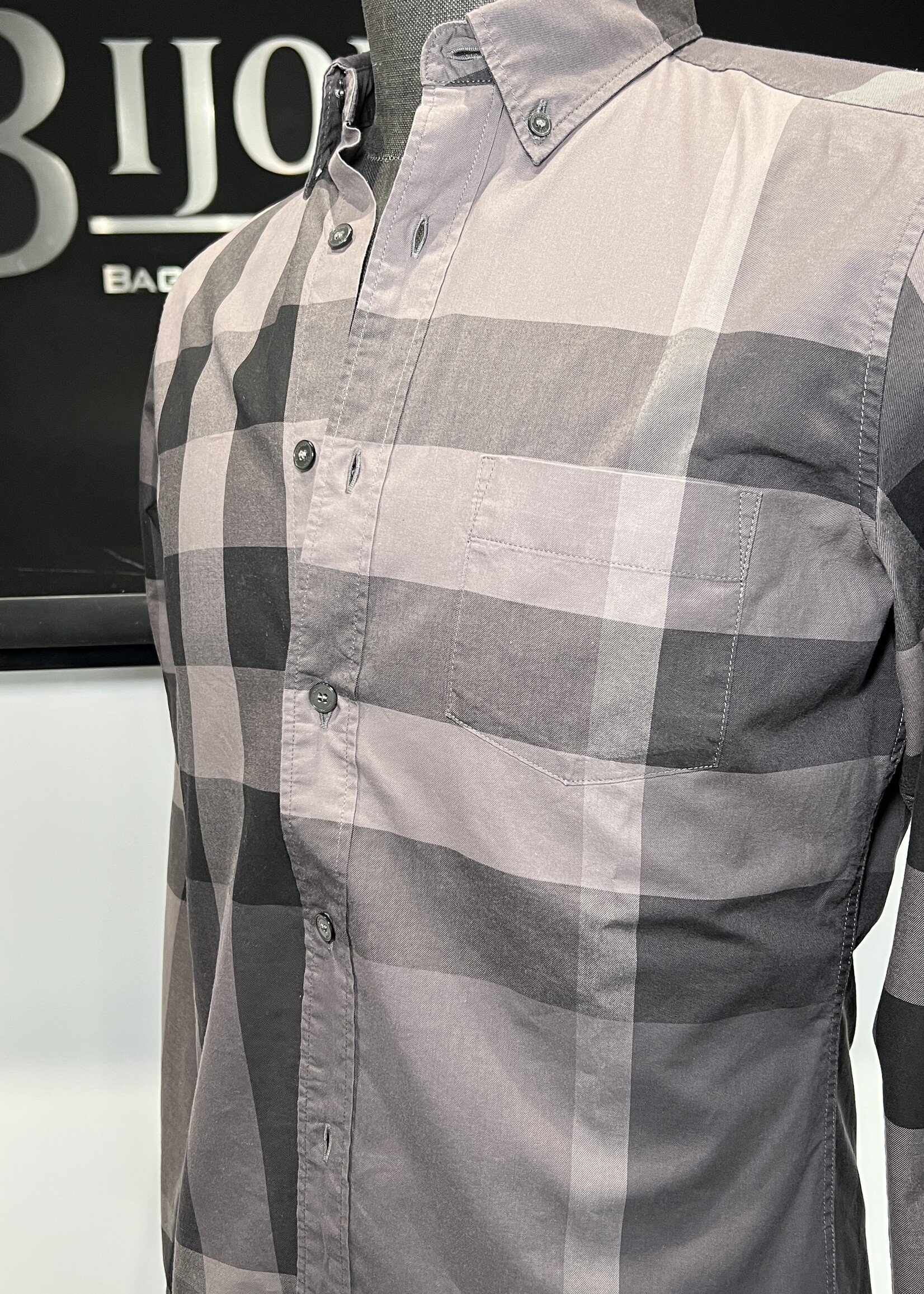 Burberry Burberry Brit Plaid Check Pattern Shirt