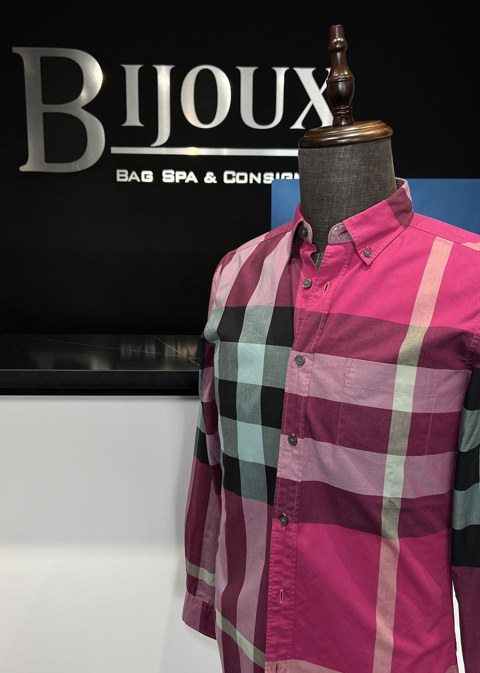 Burberry Burberry Brit Nova Check Long Sleeve Button Up