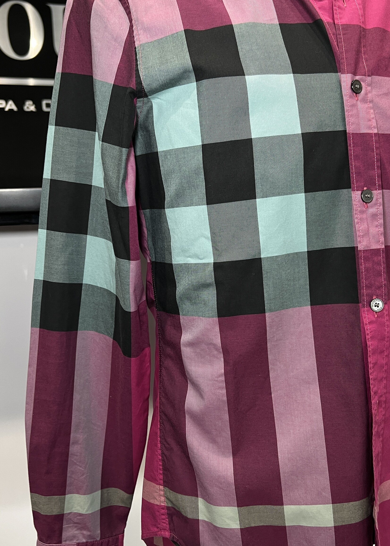 Burberry Burberry Brit Nova Check Long Sleeve Button Up