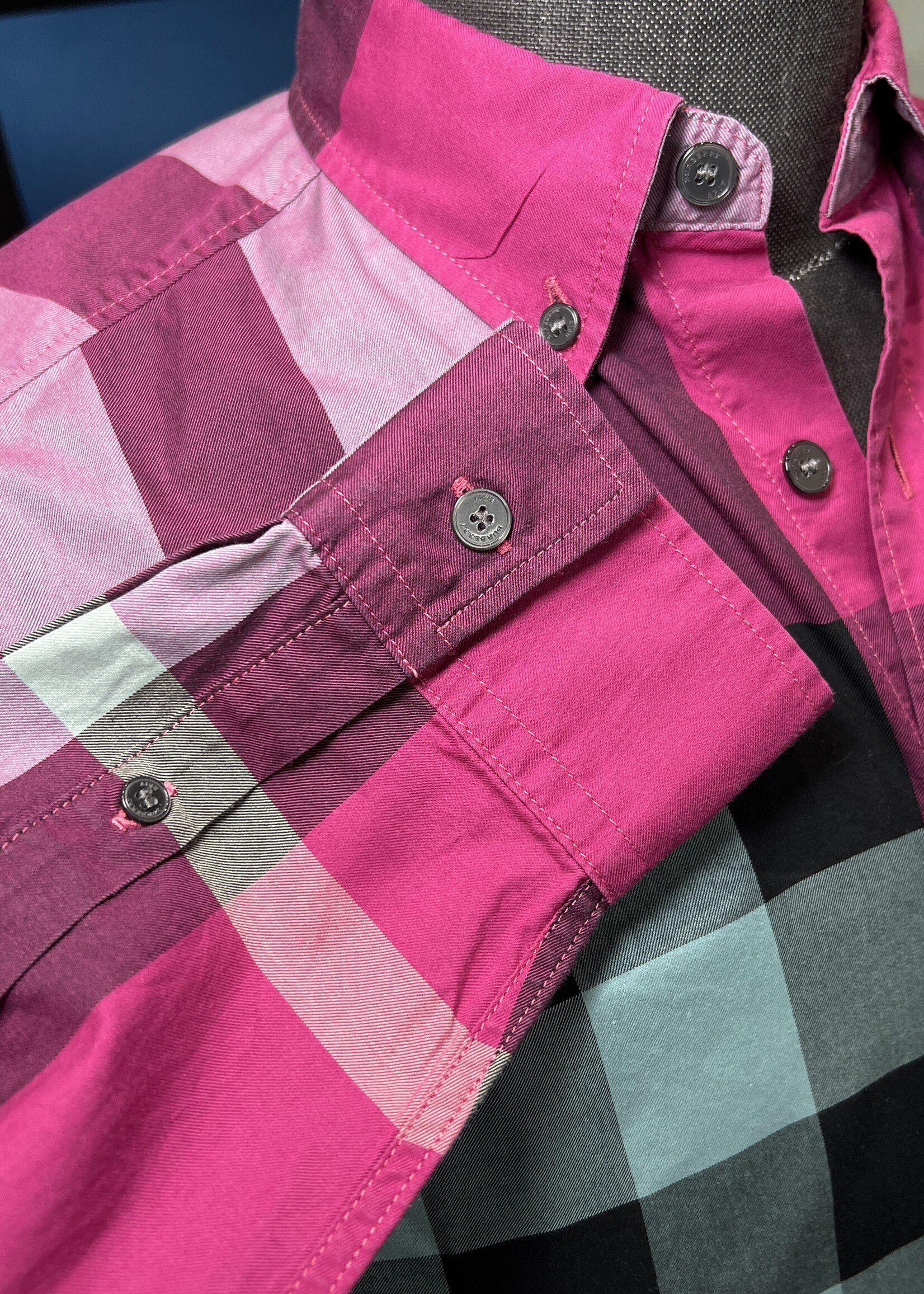 Burberry Burberry Brit Nova Check Long Sleeve Button Up