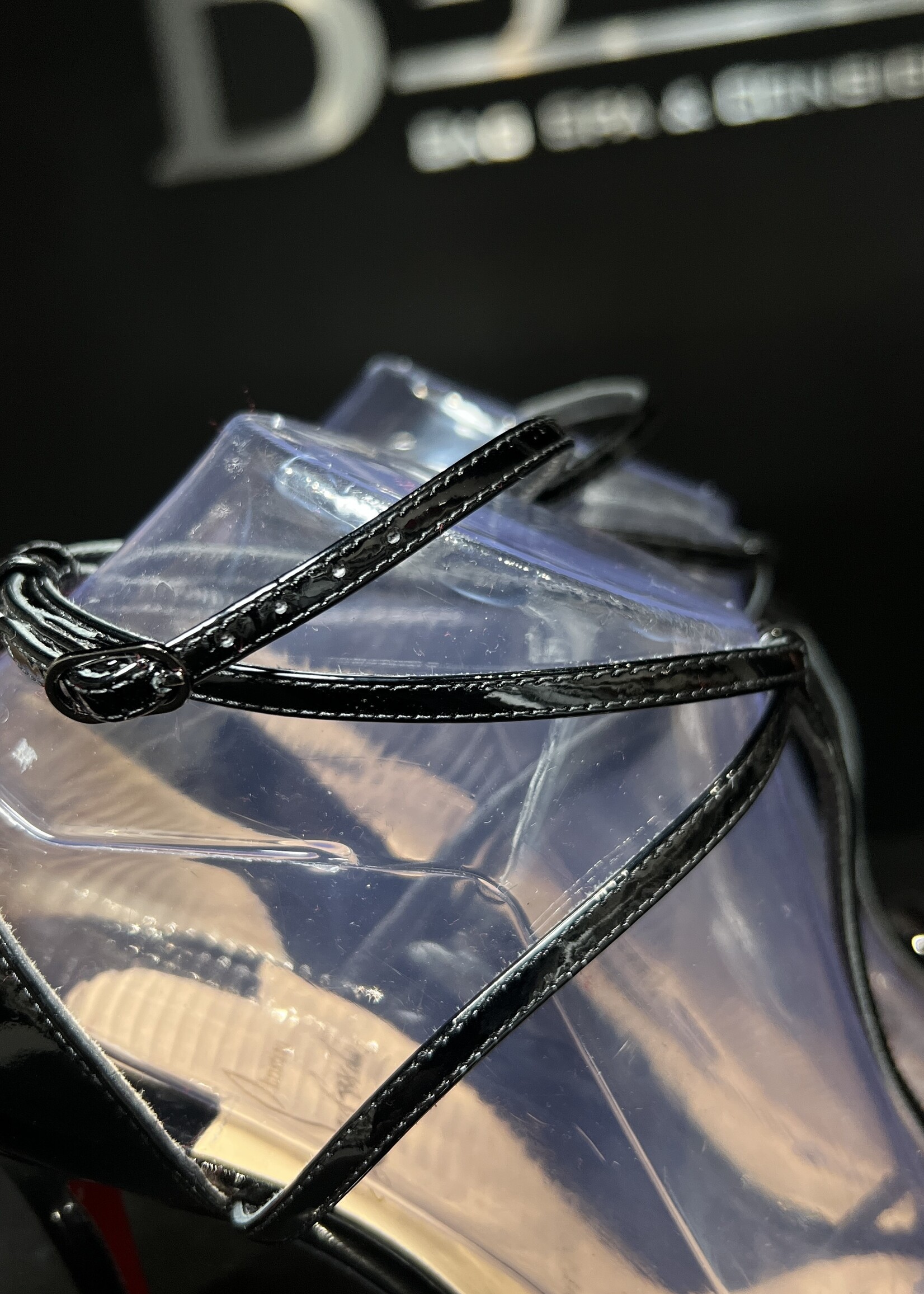 Christian Louboutin SOLD- Christian Louboutin Blakissima Patent Heel 38