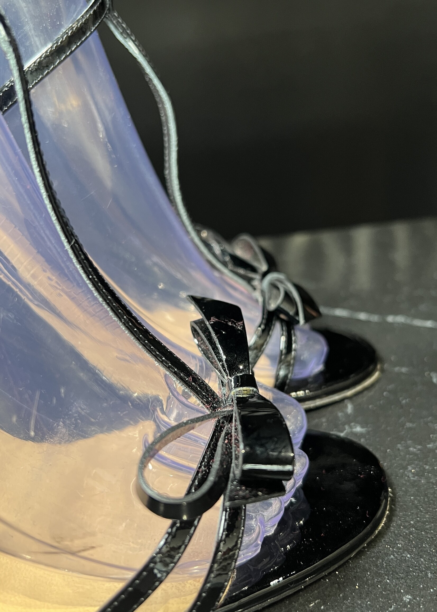 Christian Louboutin SOLD- Christian Louboutin Blakissima Patent Heel 38