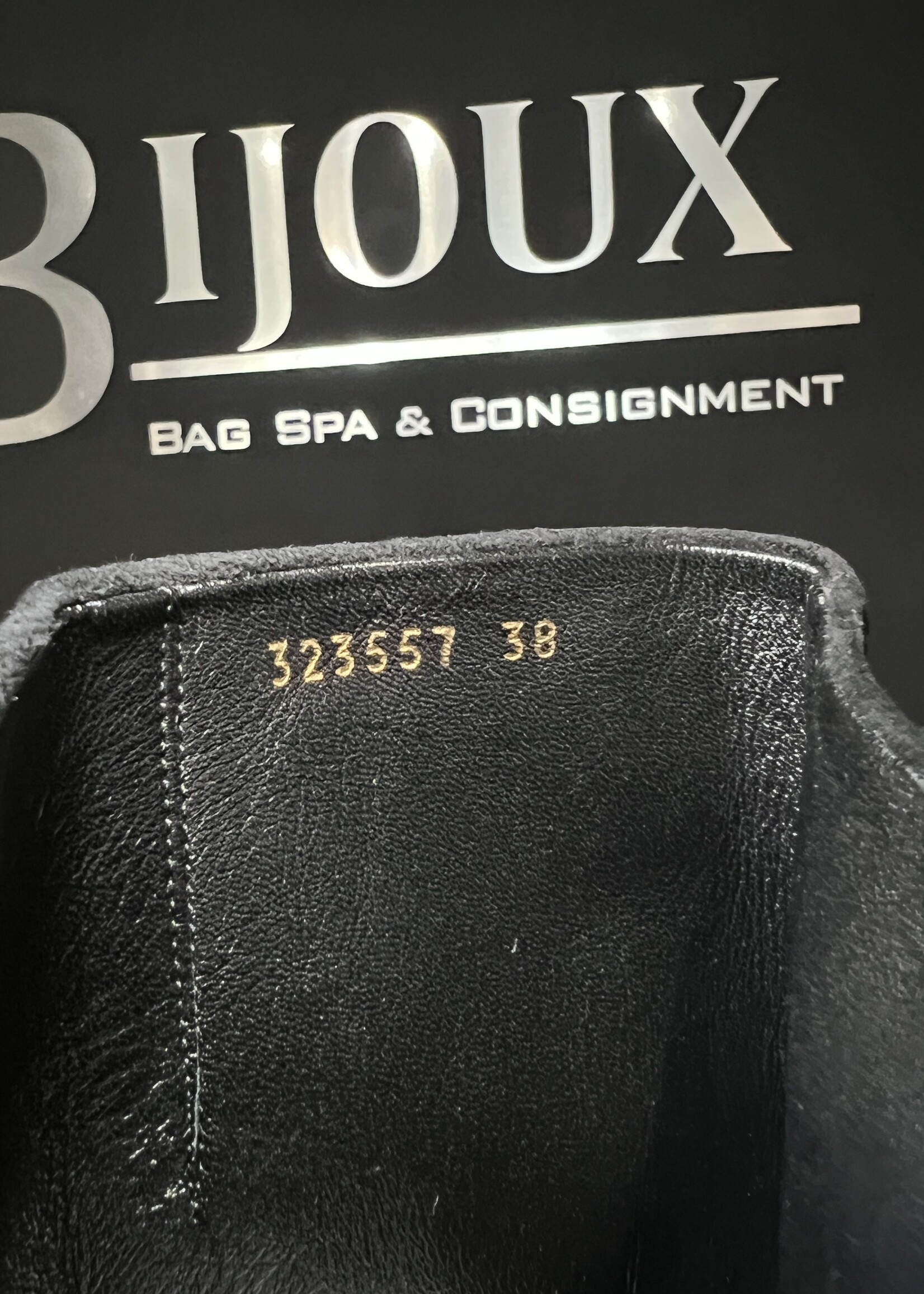 Gucci Gucci Knee High Suede Boots 38