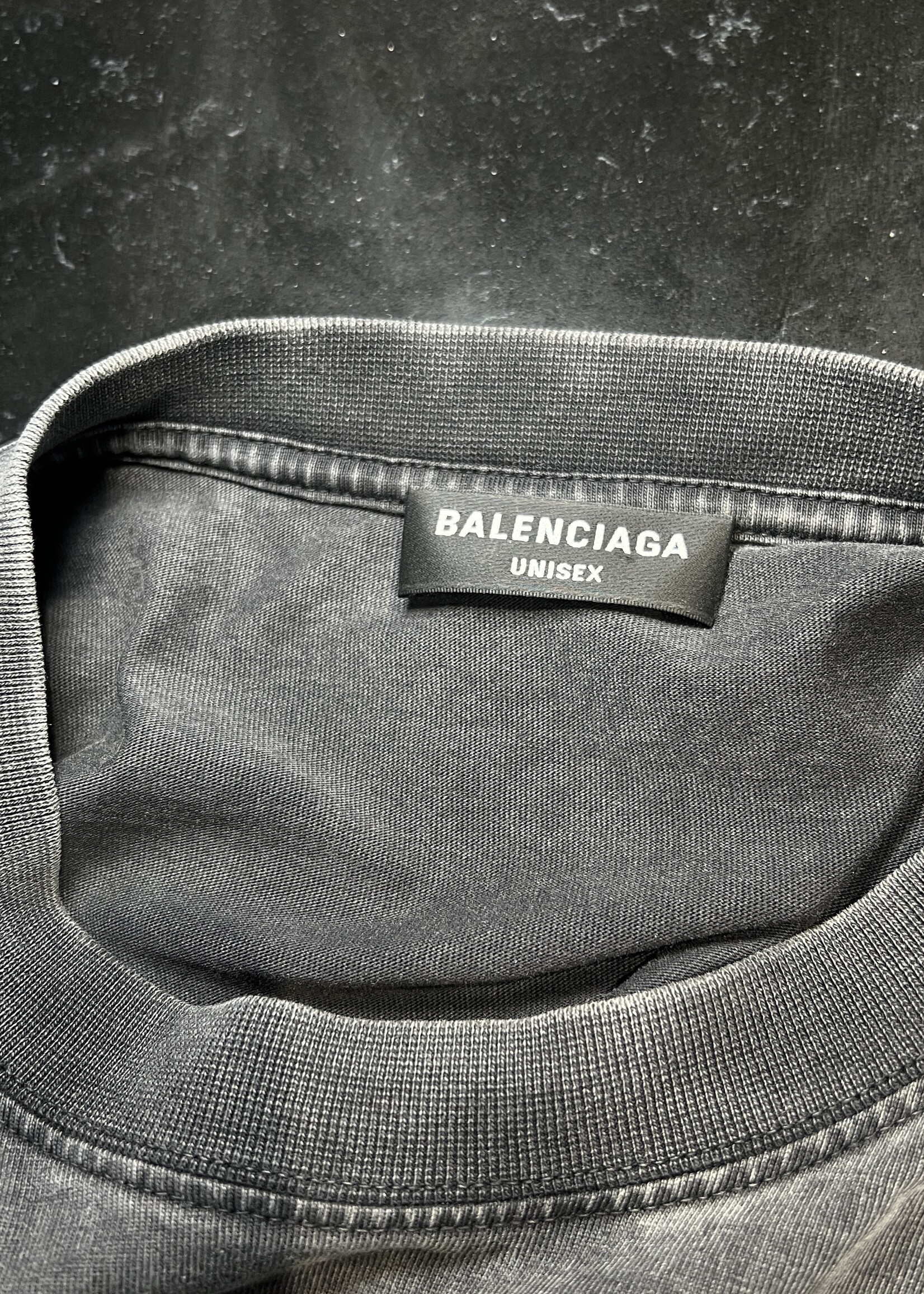 Balenciaga Balenciaga Paris Oversized Cotton shirt- Medium