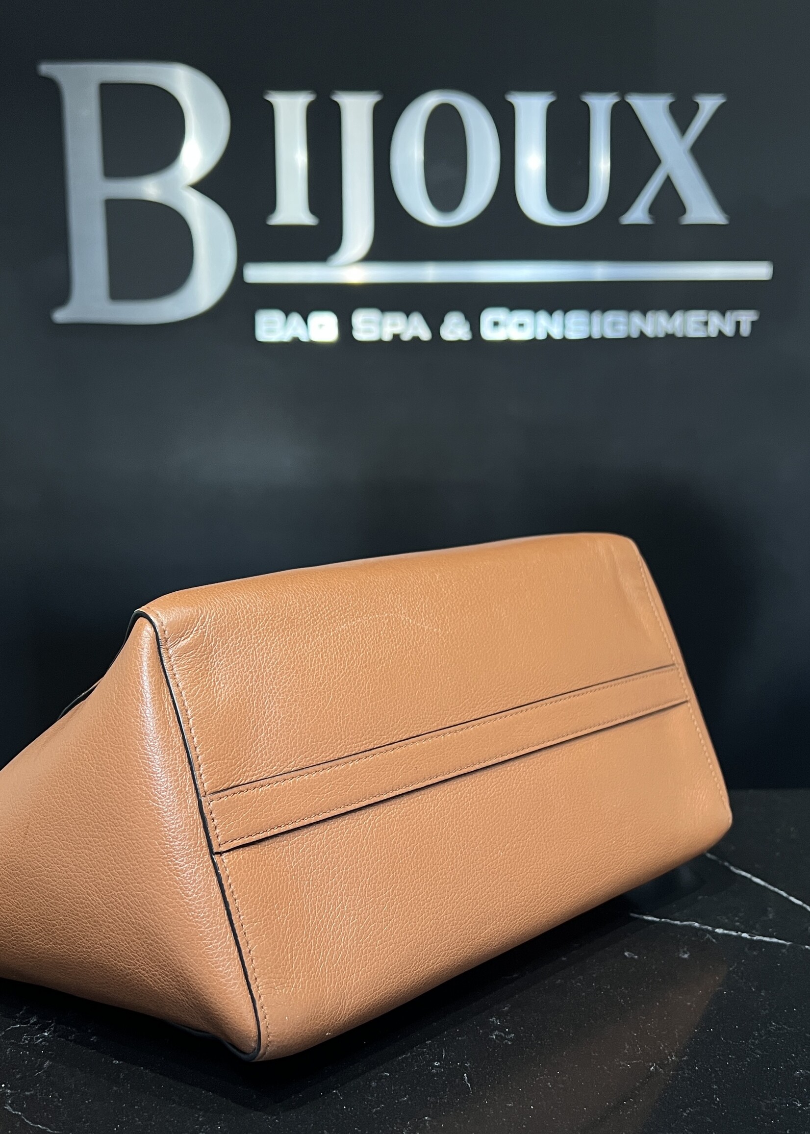 Prada Prada Glace Leather Tote