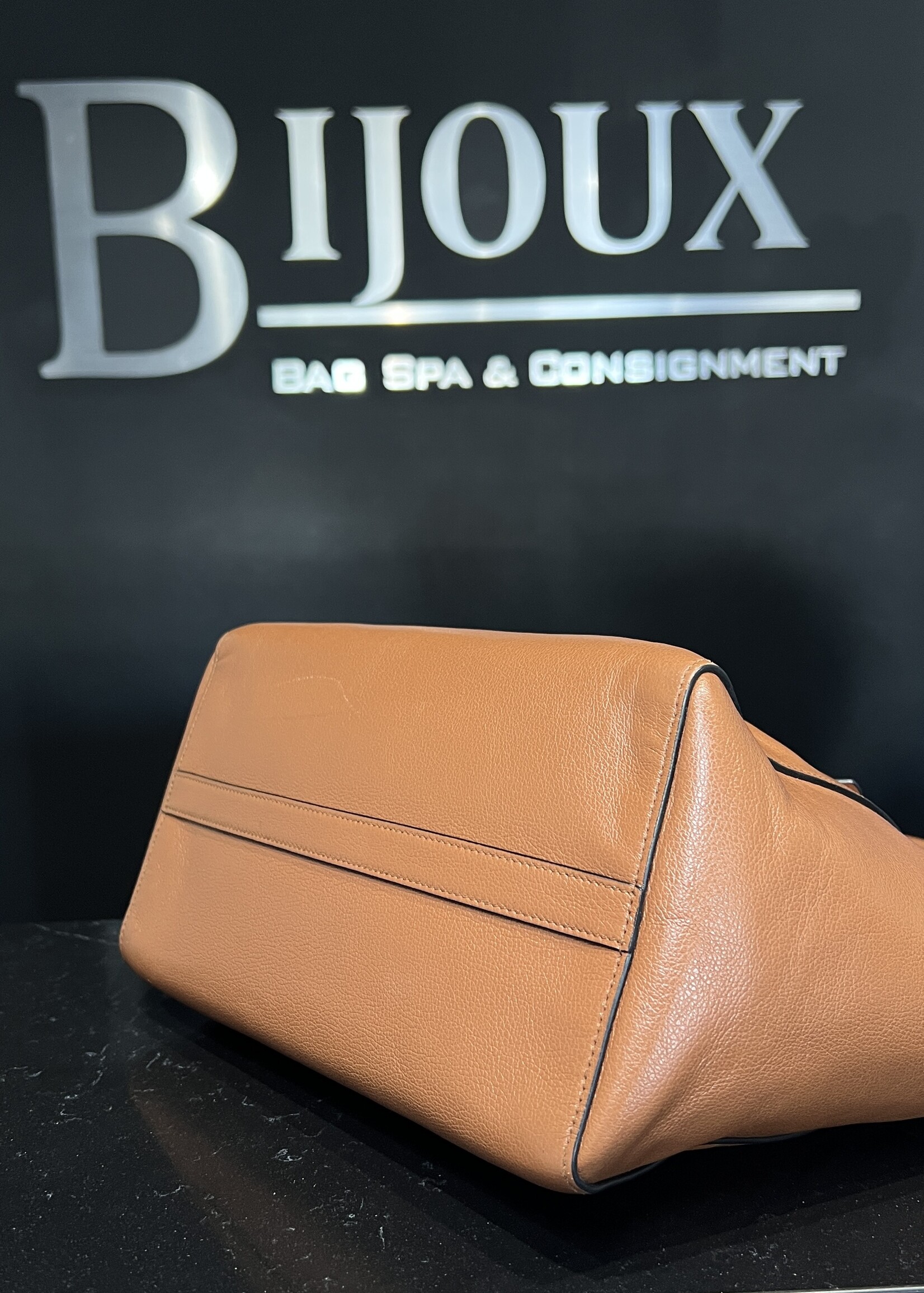 Prada Prada Glace Leather Tote