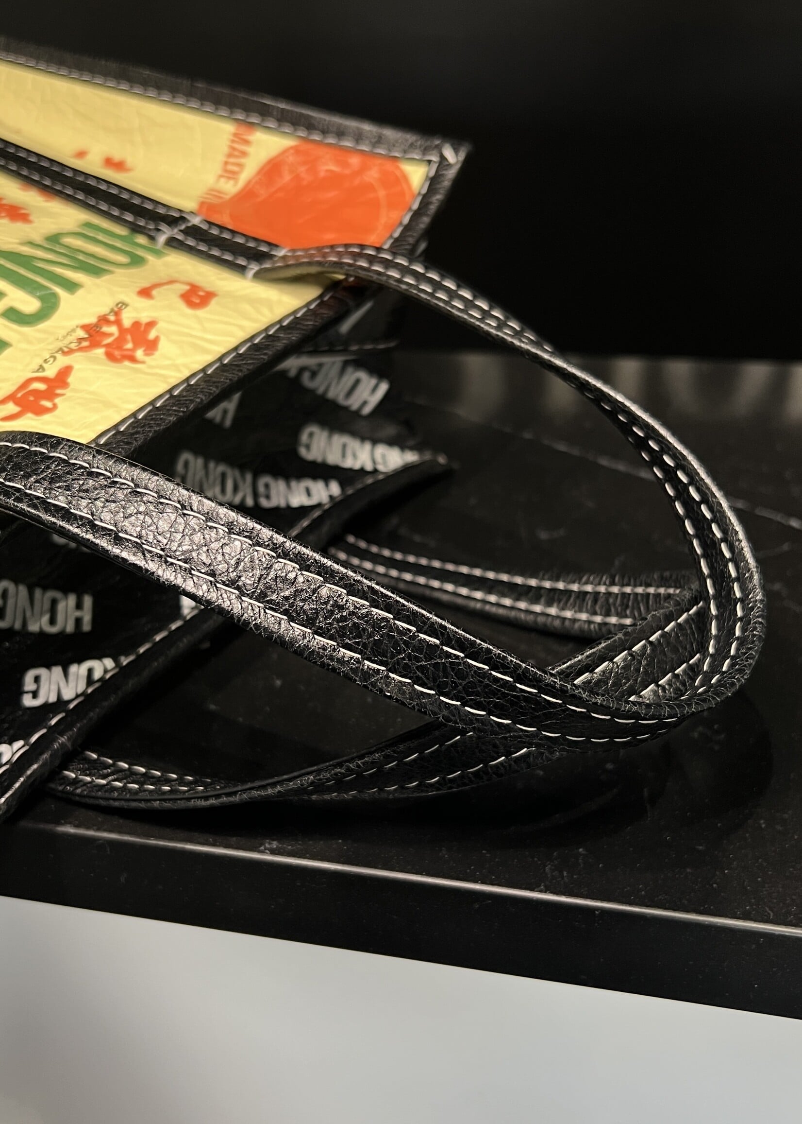Balenciaga Balenciaga Bazar Hong Kong Leather Shopper Tote