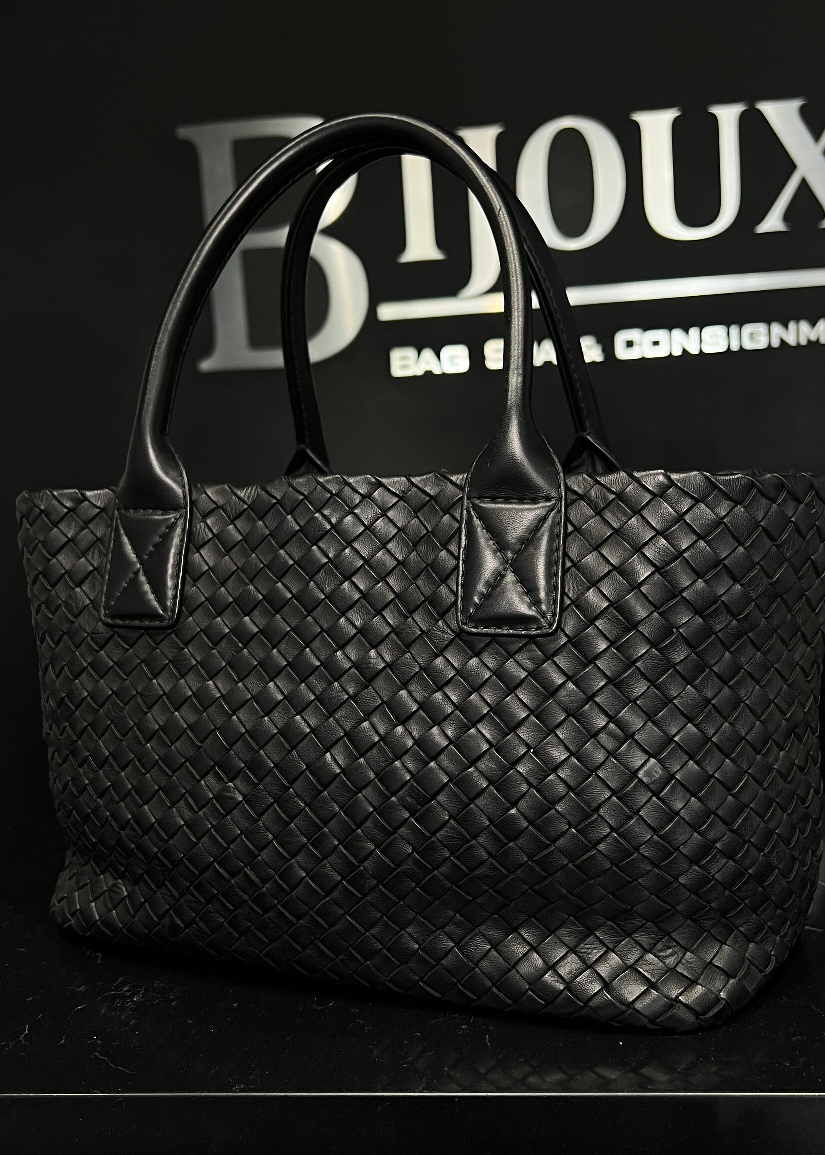 Bottega Veneta Bottega Veneta Nappa Intrecciato Small Cabat Tote