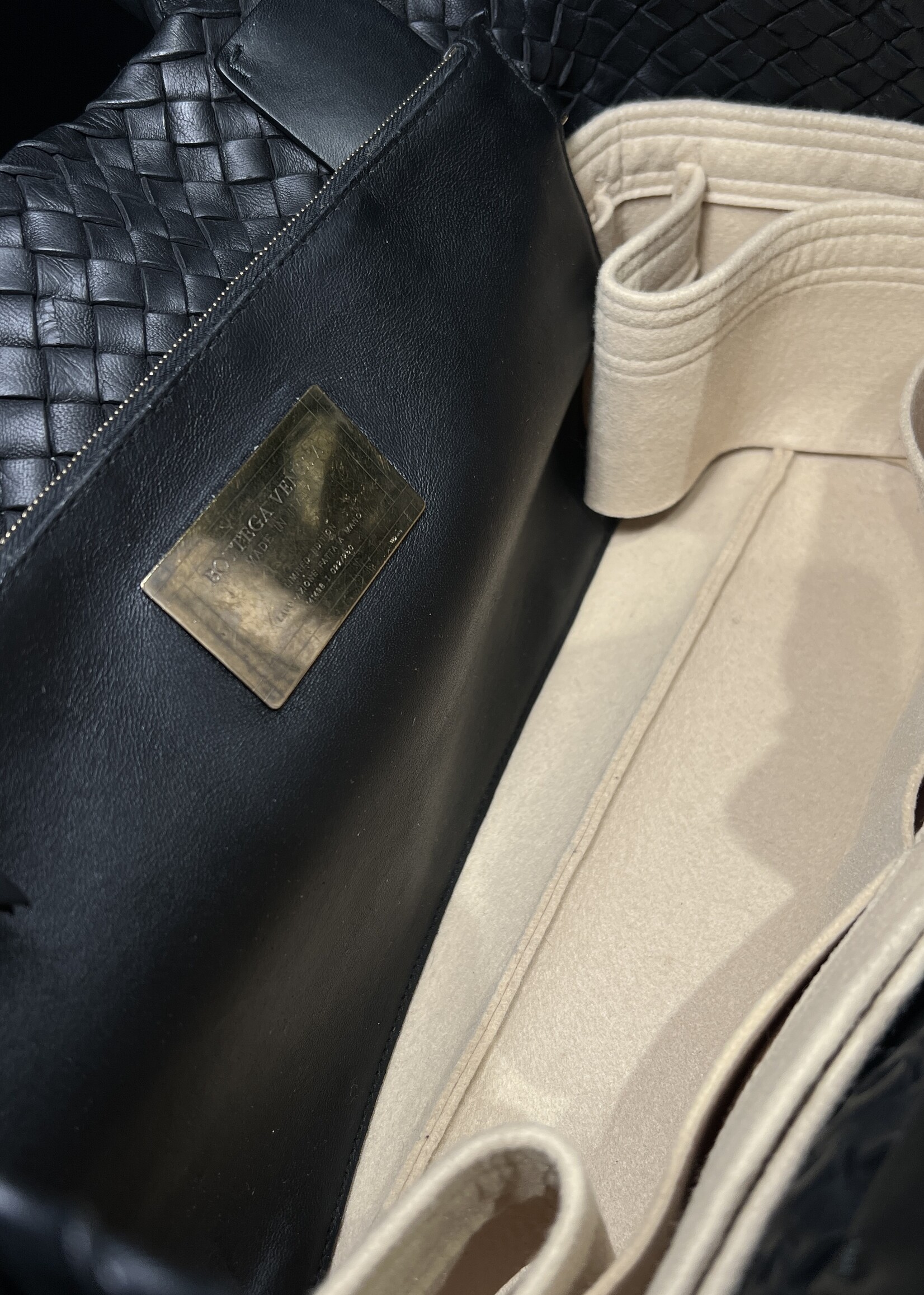Bottega Veneta Bottega Veneta Nappa Intrecciato Small Cabat Tote