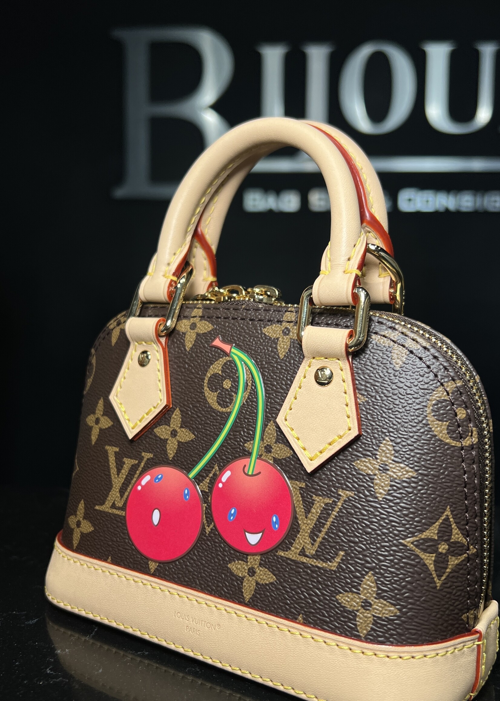 Louis Vuitton Louis Vuitton  Cerises Alma Nano