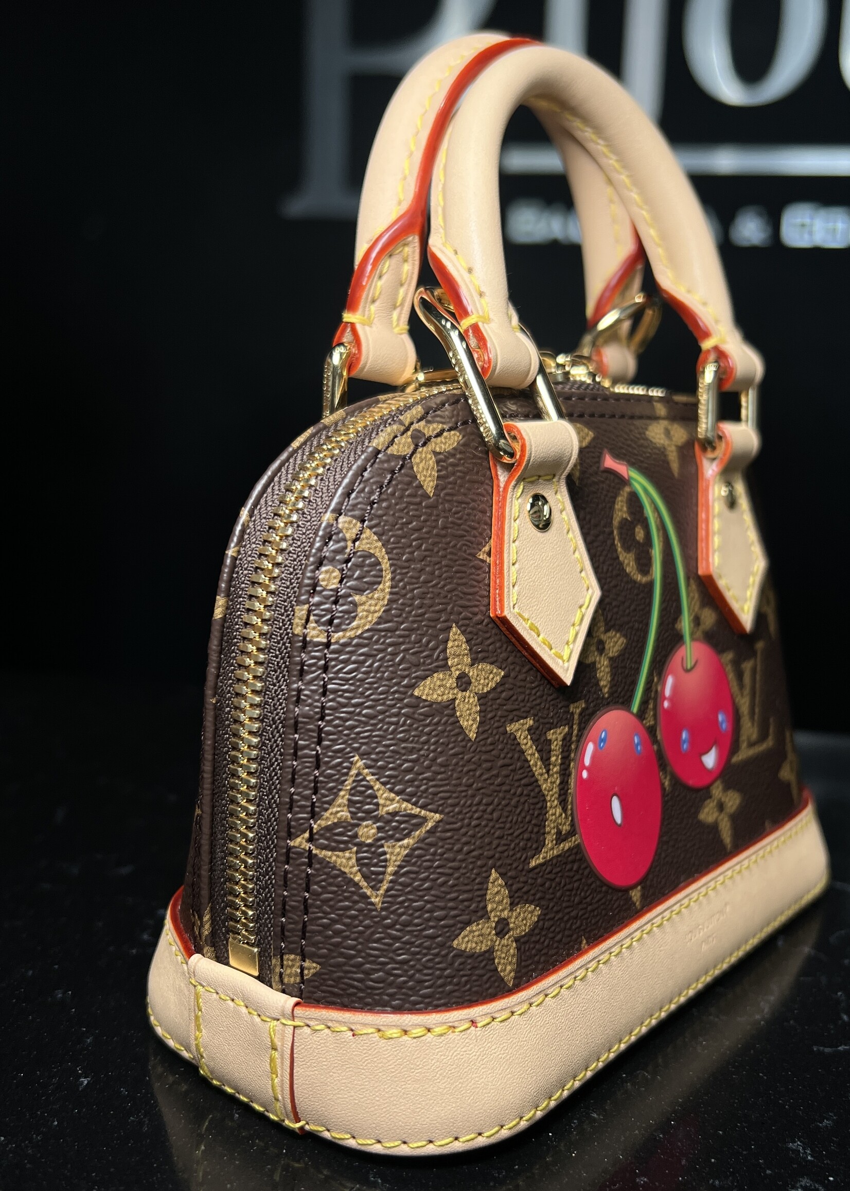 Louis Vuitton Louis Vuitton  Cerises Alma Nano