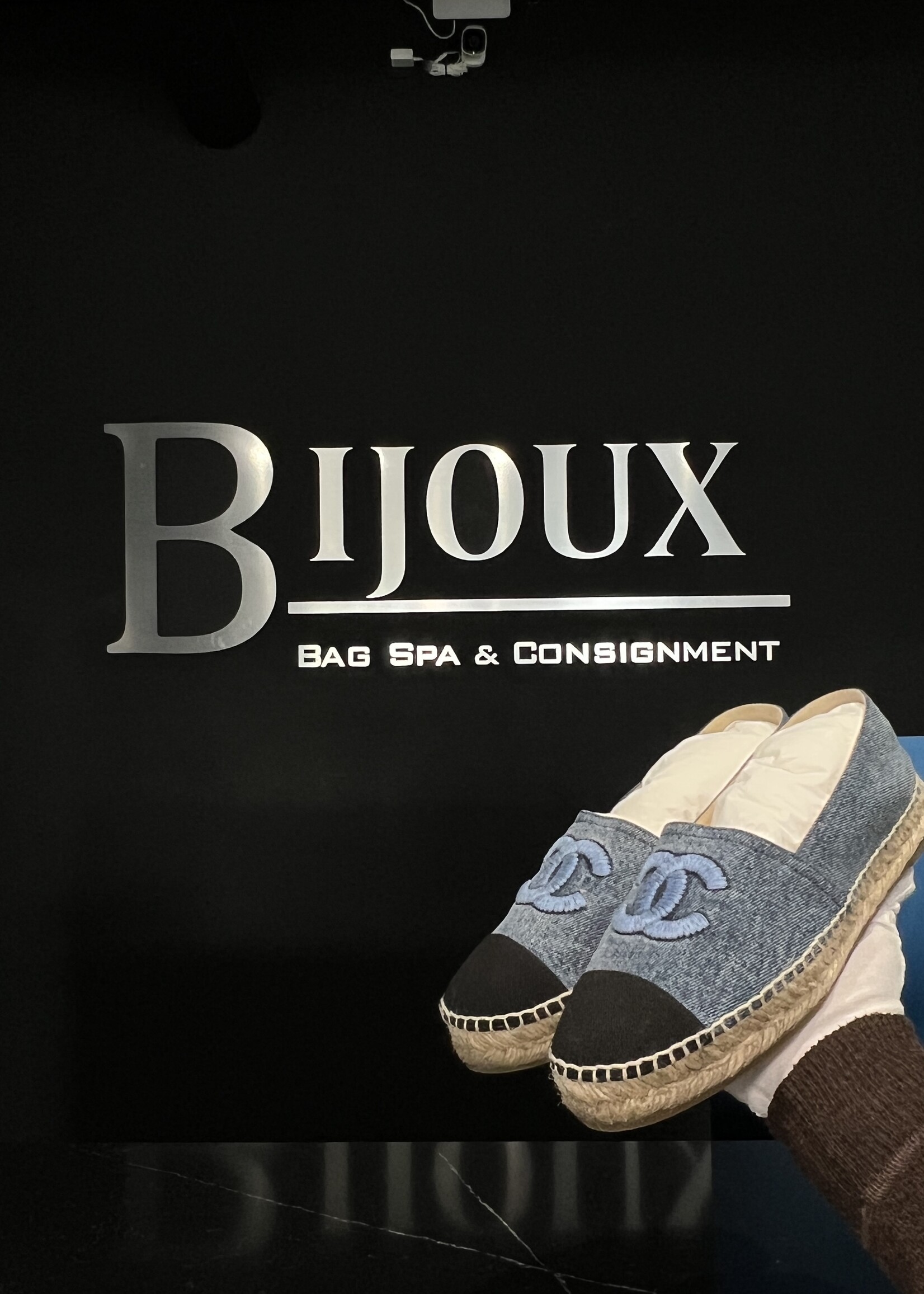 Chanel Chanel Denim Espadrilles 39