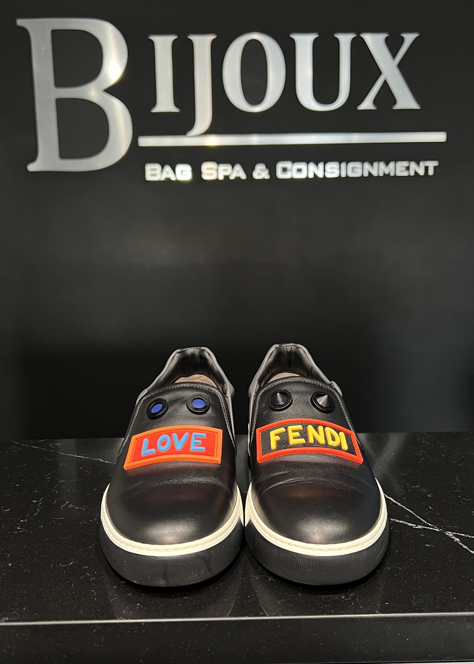 Fendi Fendi Love Slip On Sneakers - 6