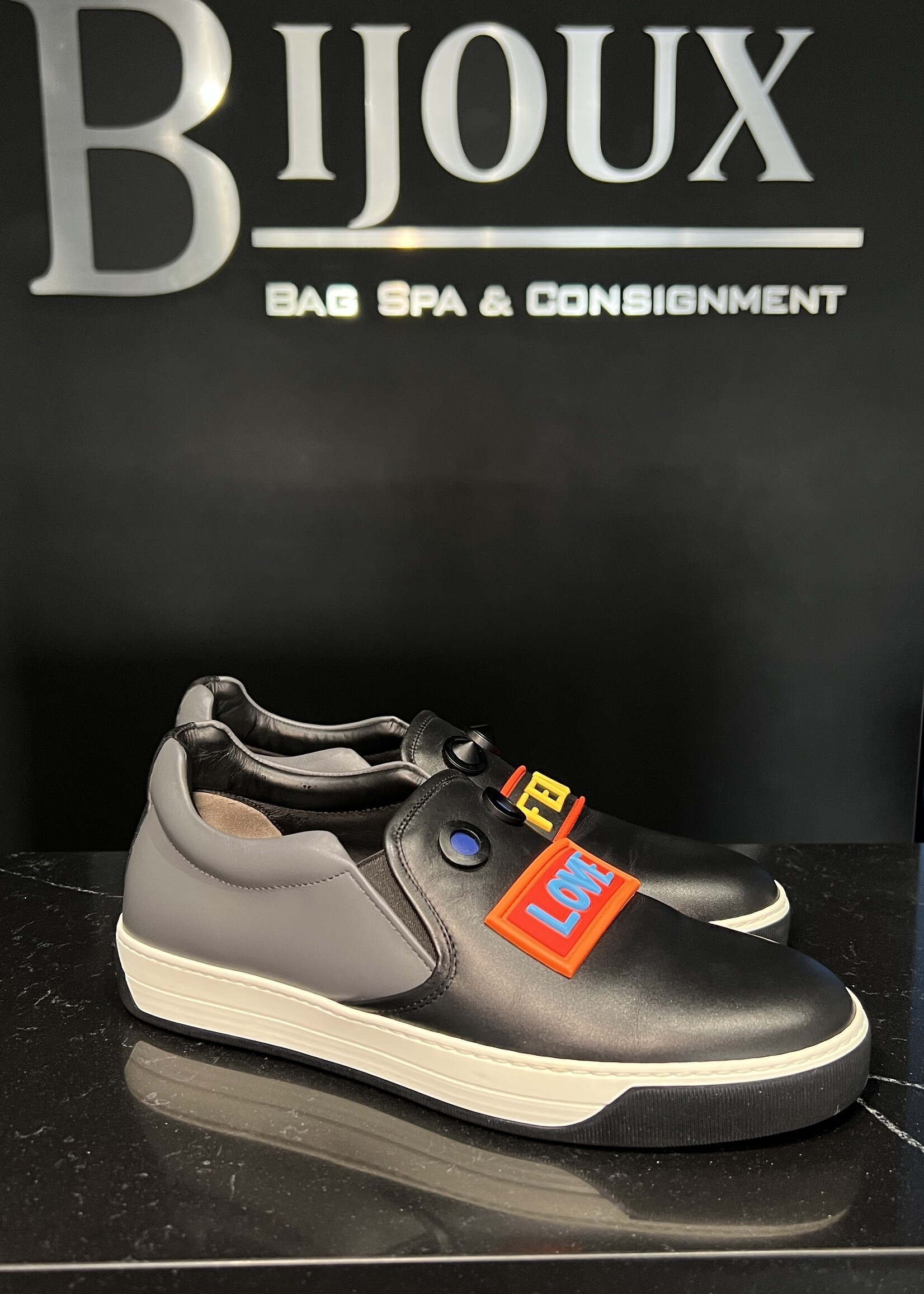 Fendi Fendi Love Slip On Sneakers - 6