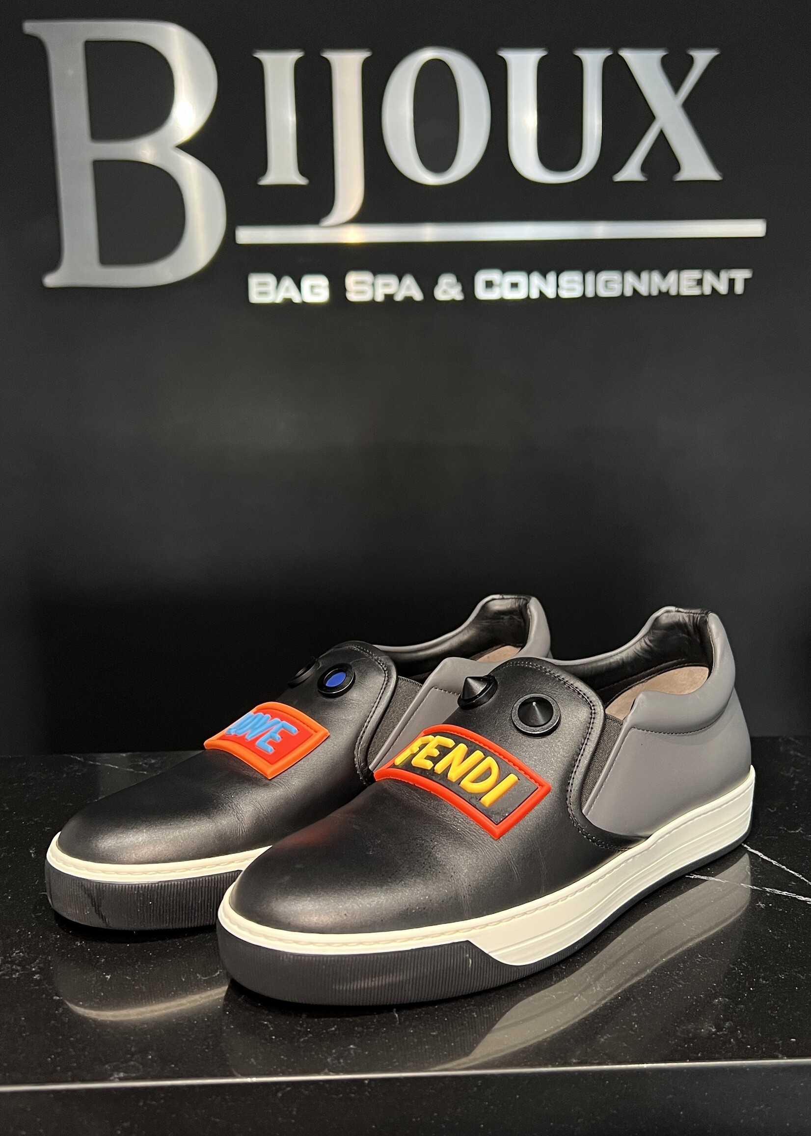 Fendi Fendi Love Slip On Sneakers - 6