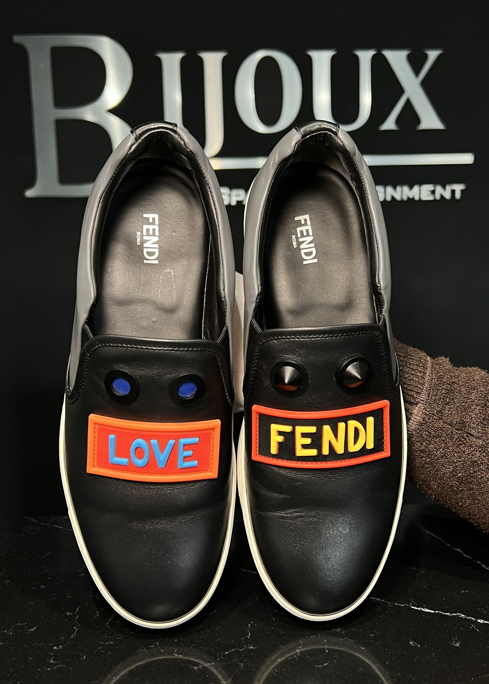 Fendi Fendi Love Slip On Sneakers - 6
