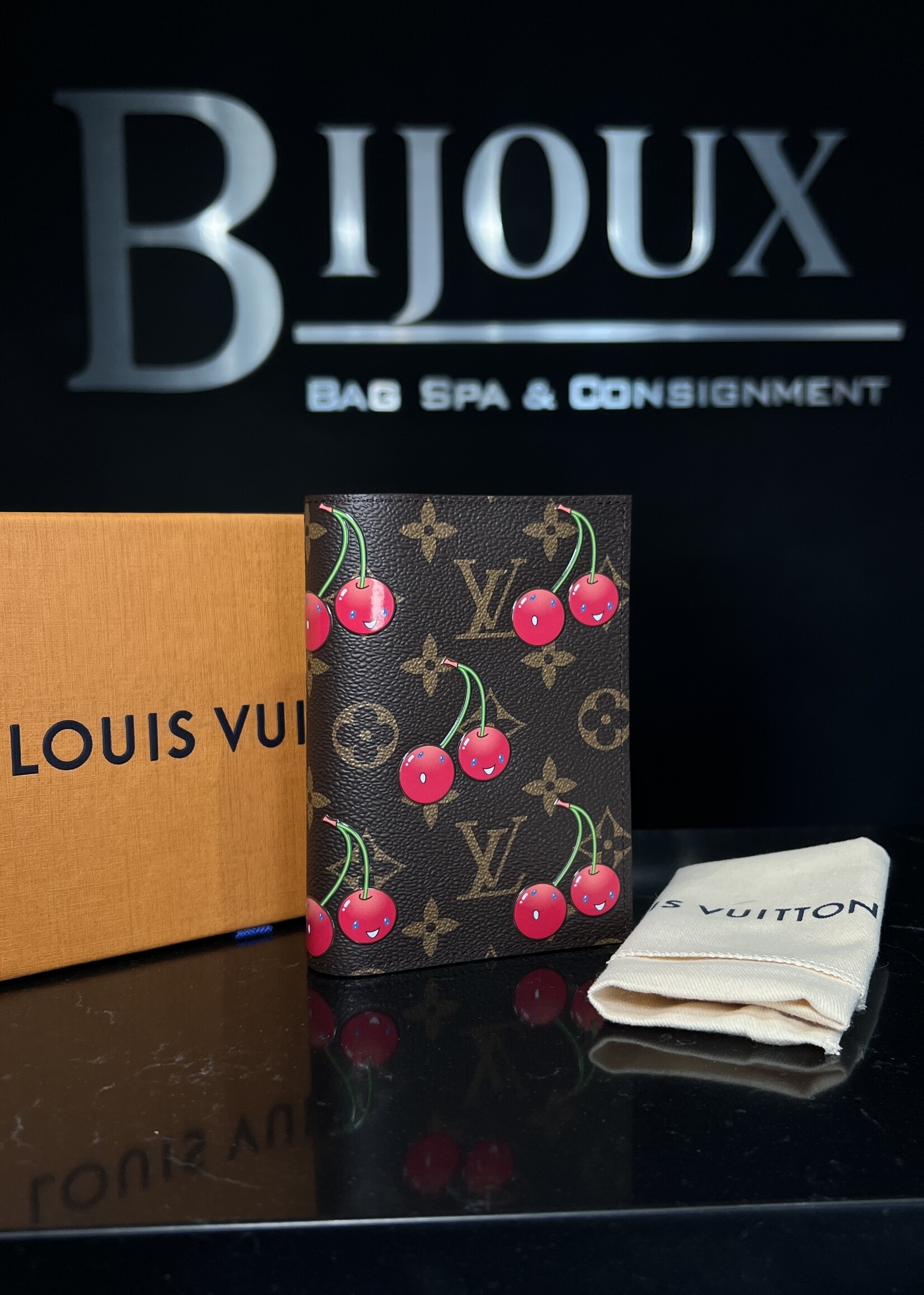 Louis Vuitton Louis Vuitton Cerises Passport Holder
