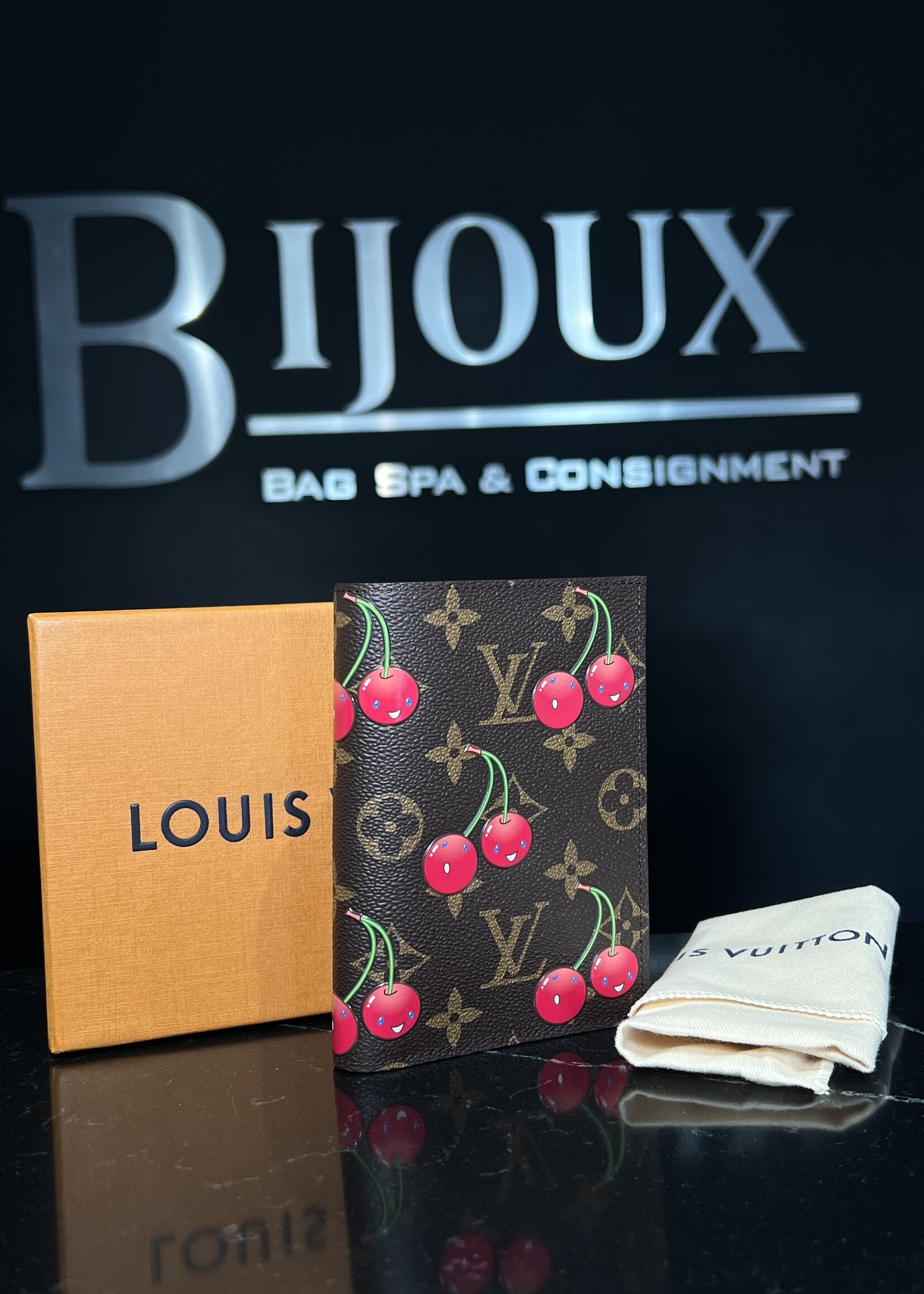Louis Vuitton Louis Vuitton Cerises Passport Holder