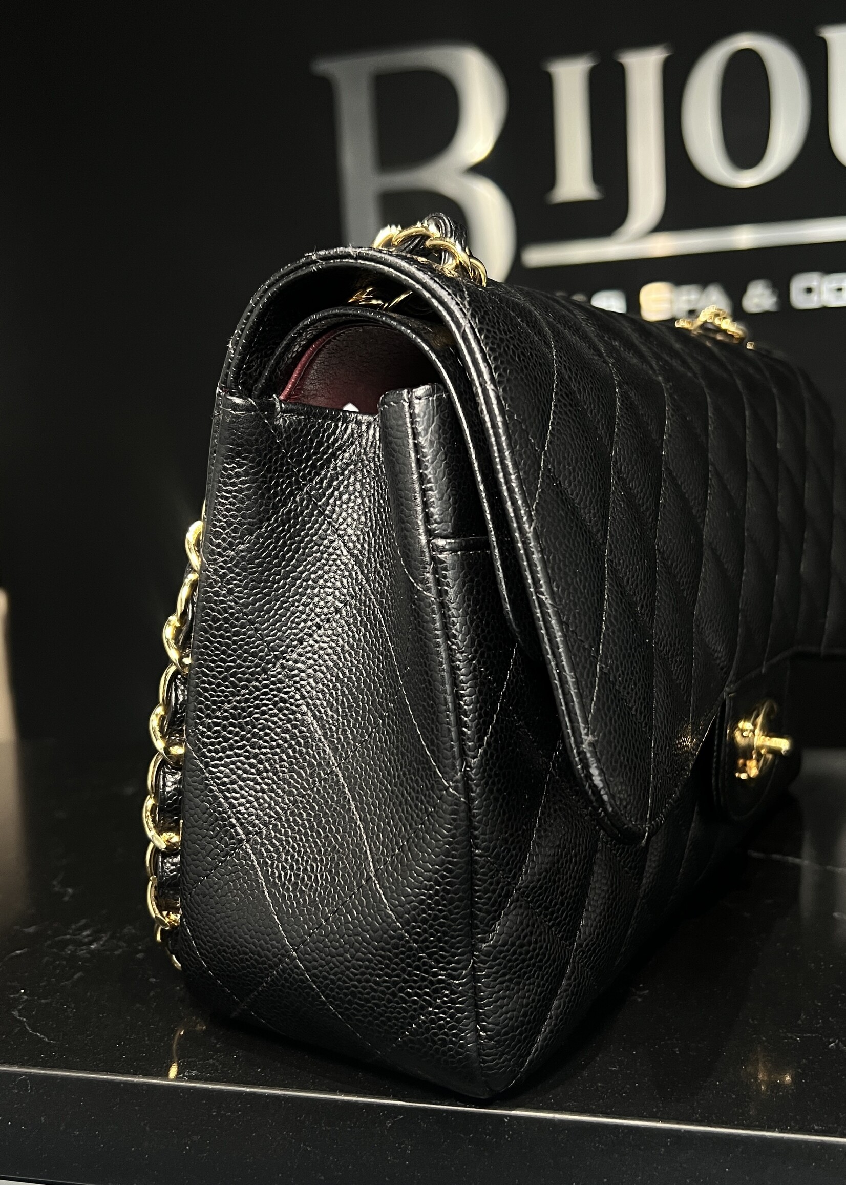 Chanel Chanel Classic Jump Black GHW Flap