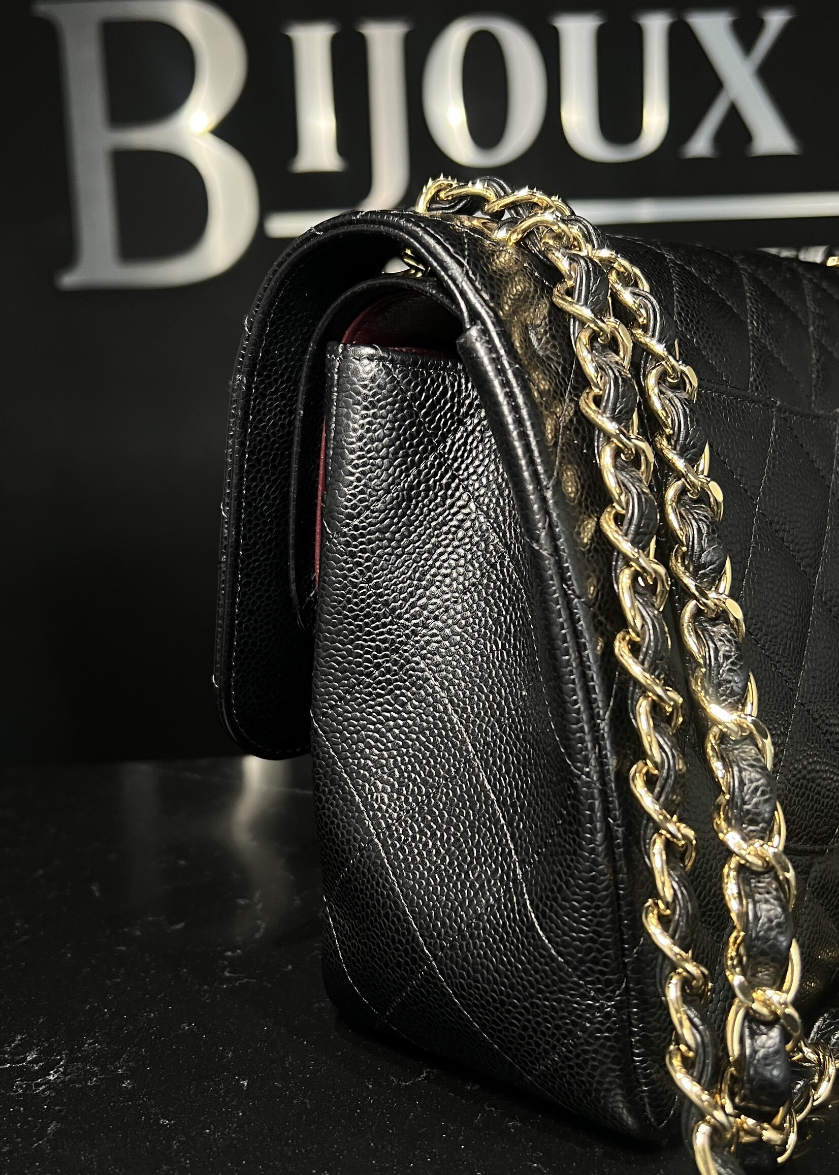 Chanel Chanel Classic Jump Black GHW Flap