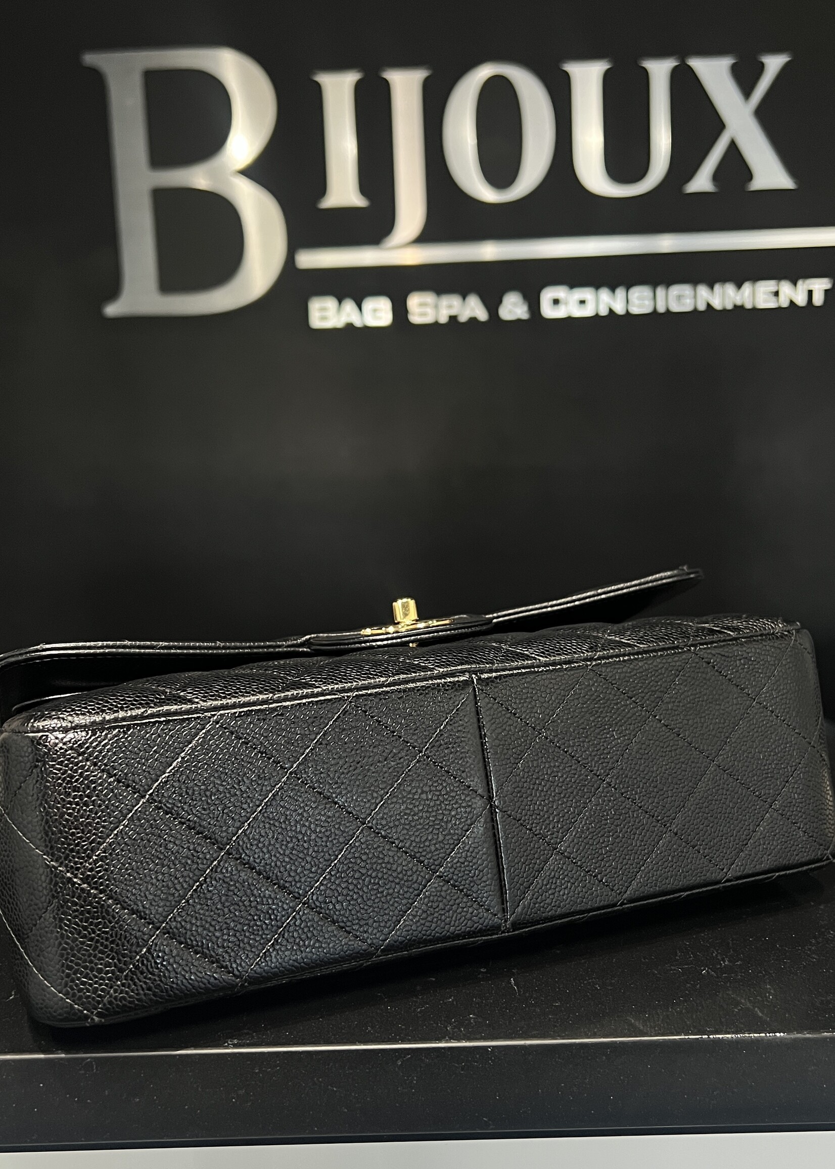 Chanel Chanel Classic Jump Black GHW Flap