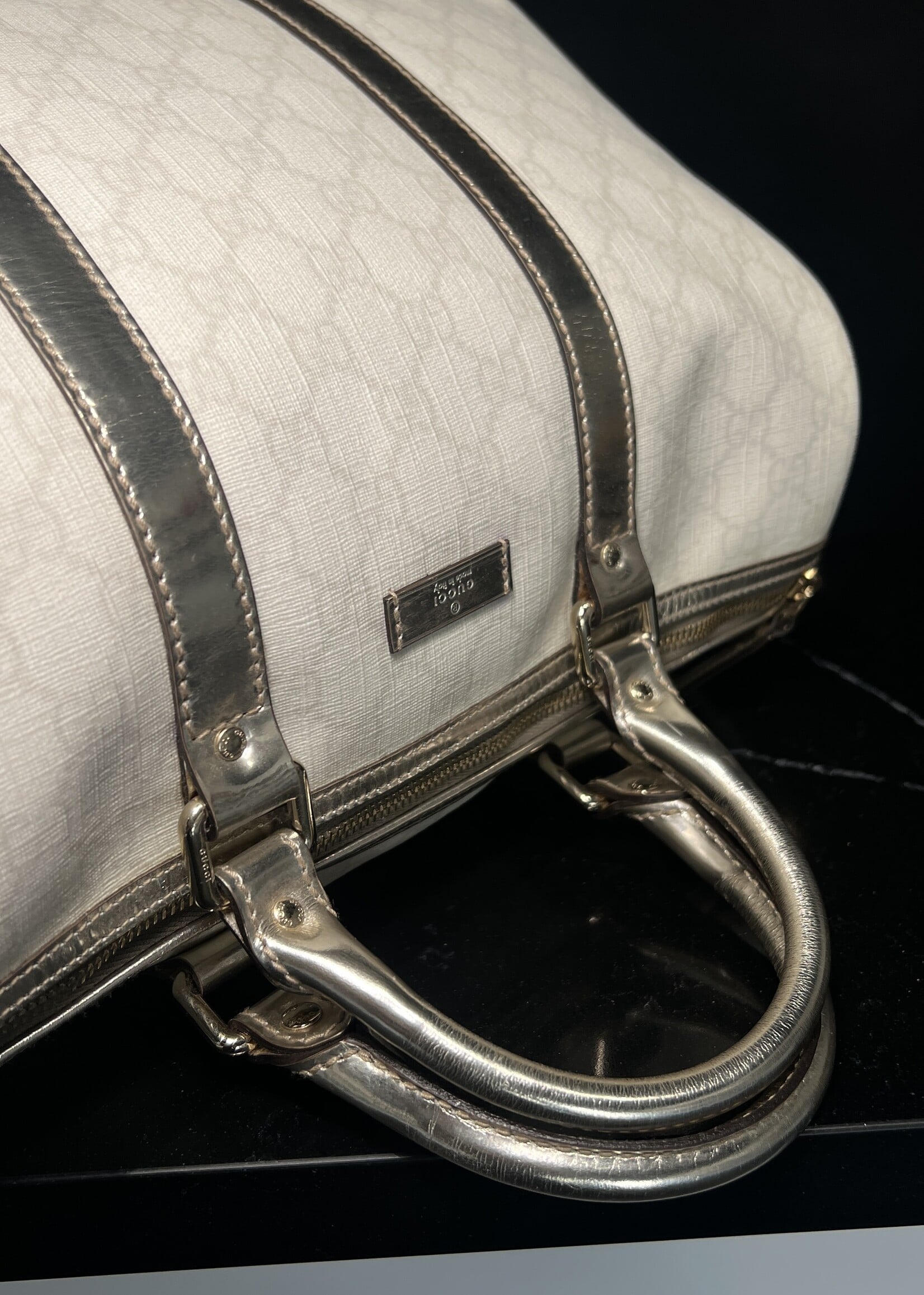 Gucci Gucci GG Supreme Medium Boston Bag