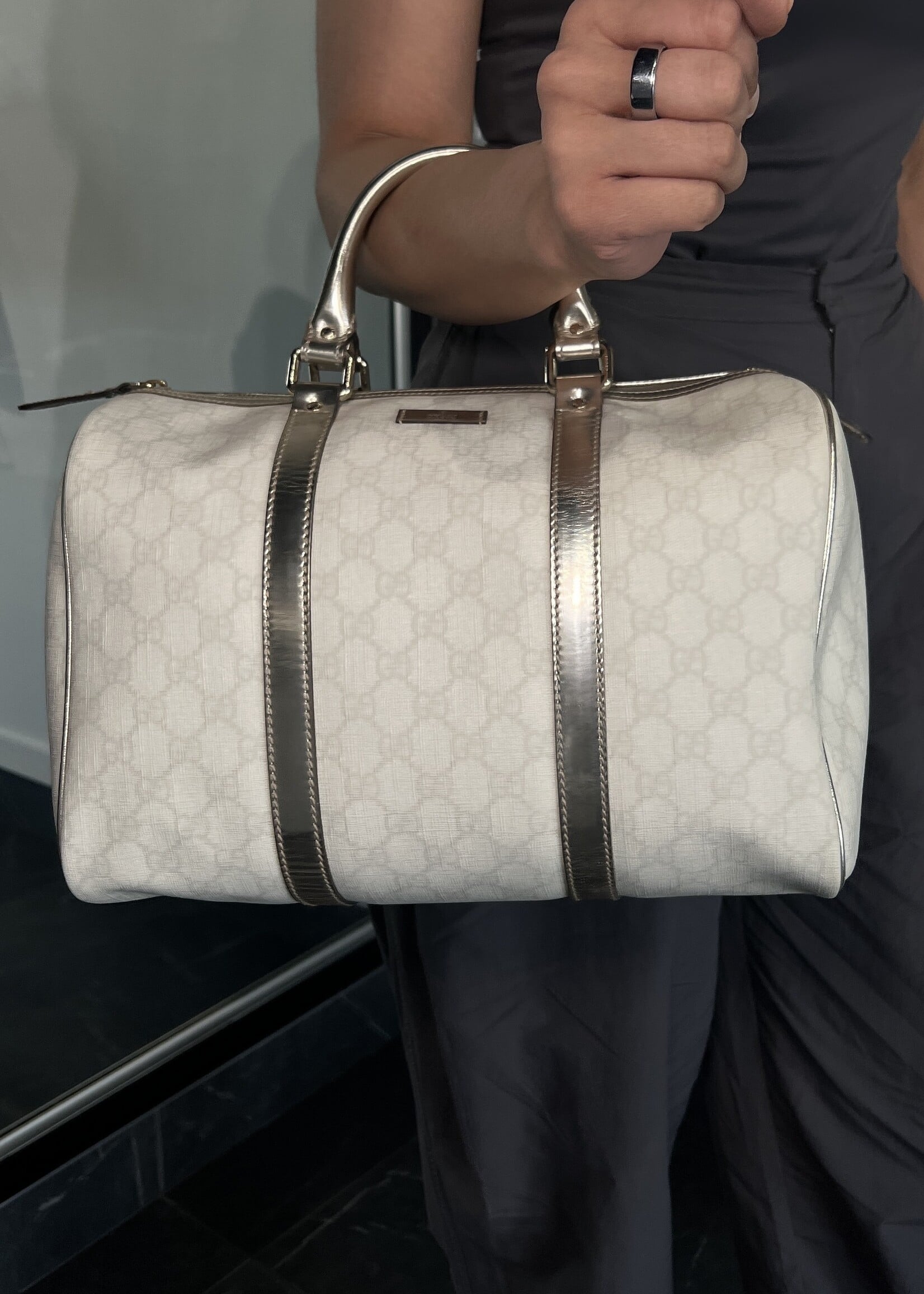 Gucci Gucci GG Supreme Medium Boston Bag