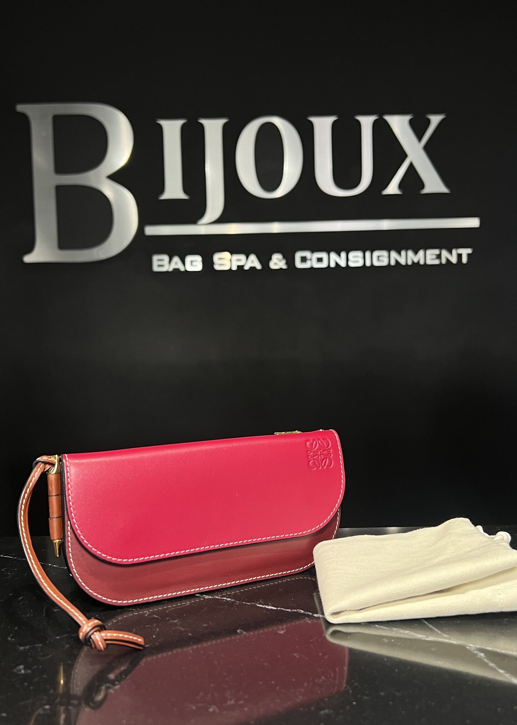 Loewe Loewe Red Extreme Gate Wallet