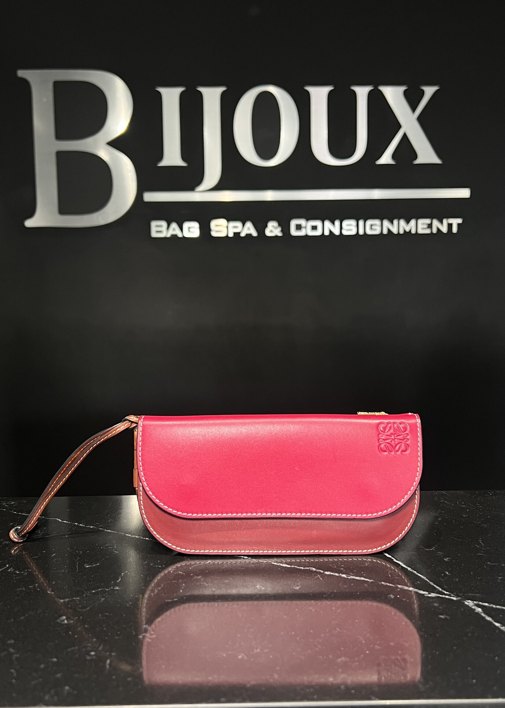 Loewe Loewe Red Extreme Gate Wallet