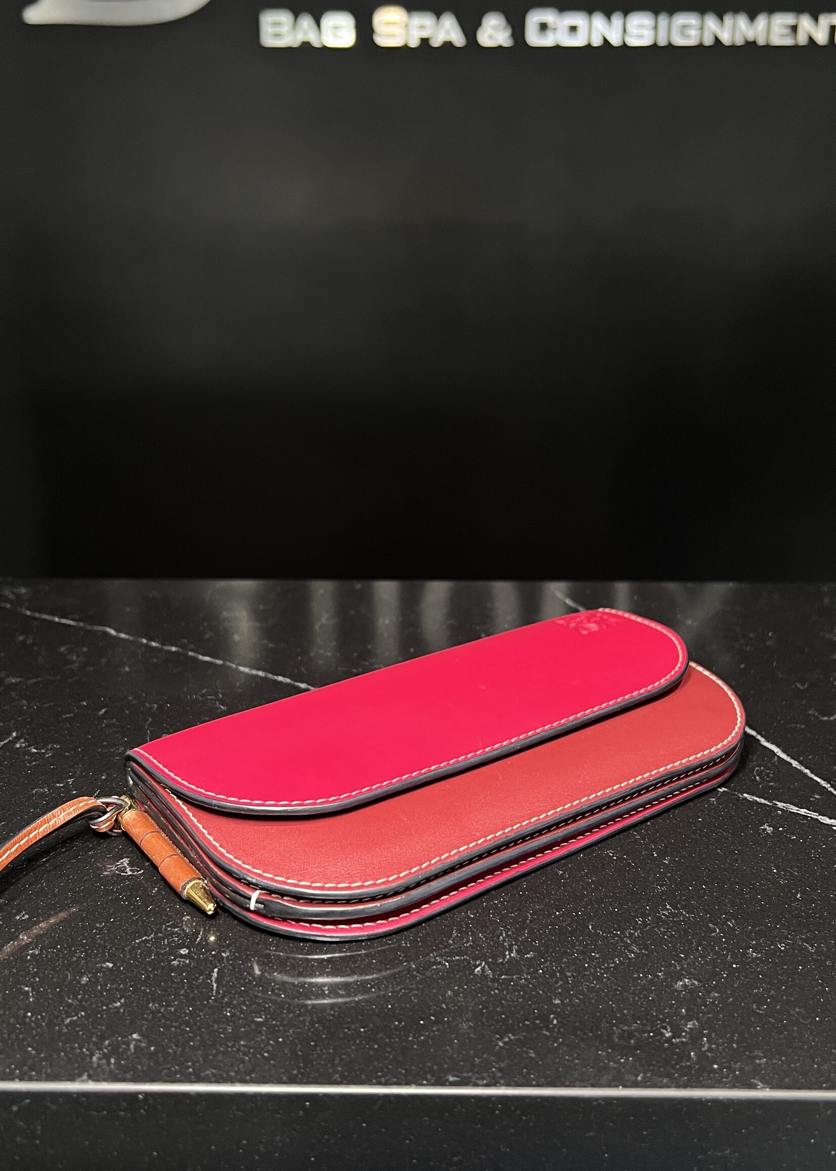 Loewe Loewe Red Extreme Gate Wallet