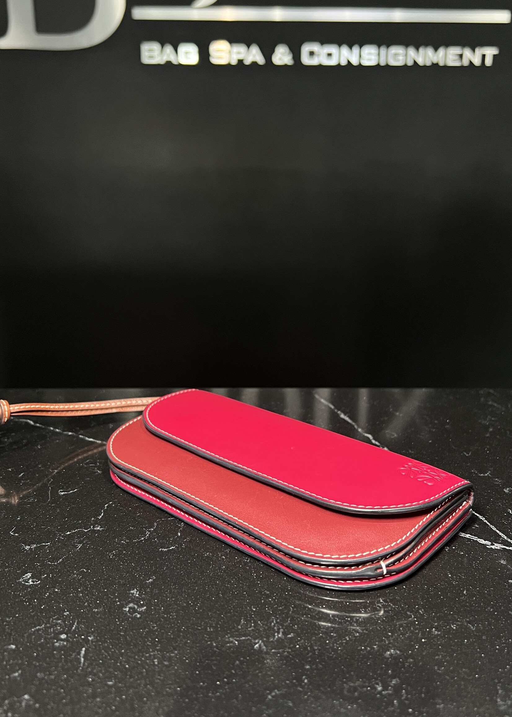 Loewe Loewe Red Extreme Gate Wallet