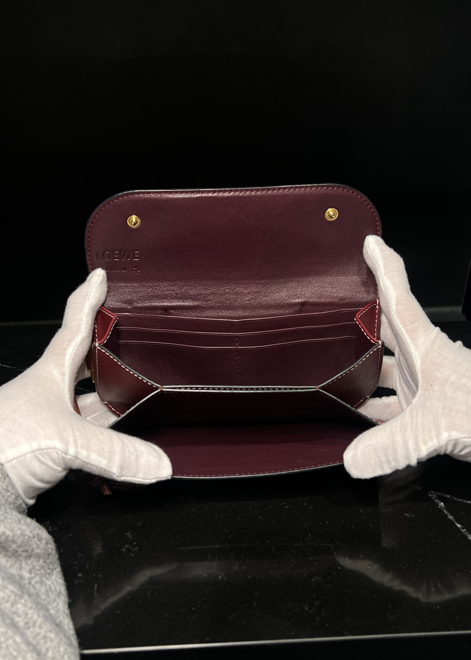 Loewe Loewe Red Extreme Gate Wallet