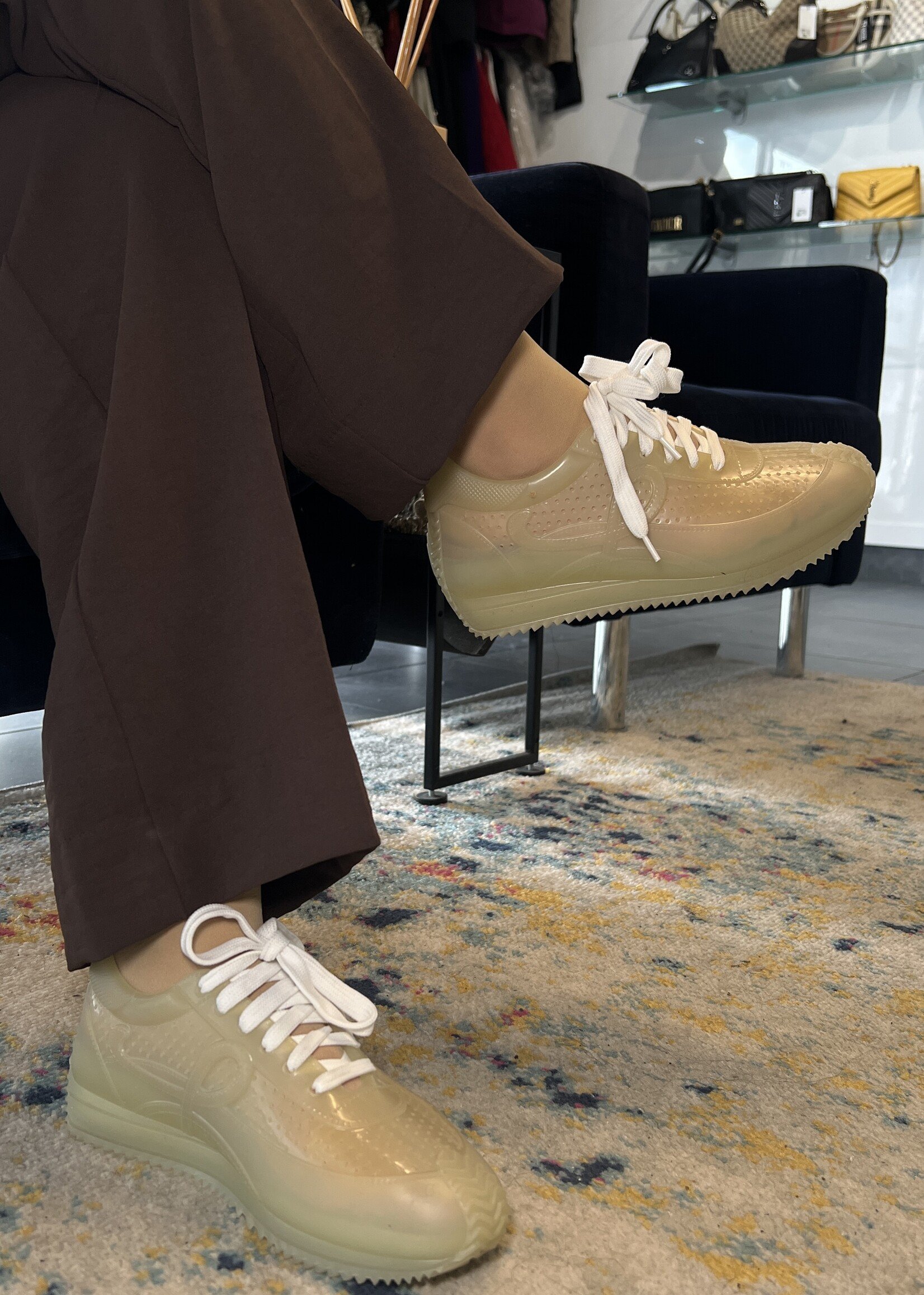 Loewe Loewe Yellow Jelly Runner - 35