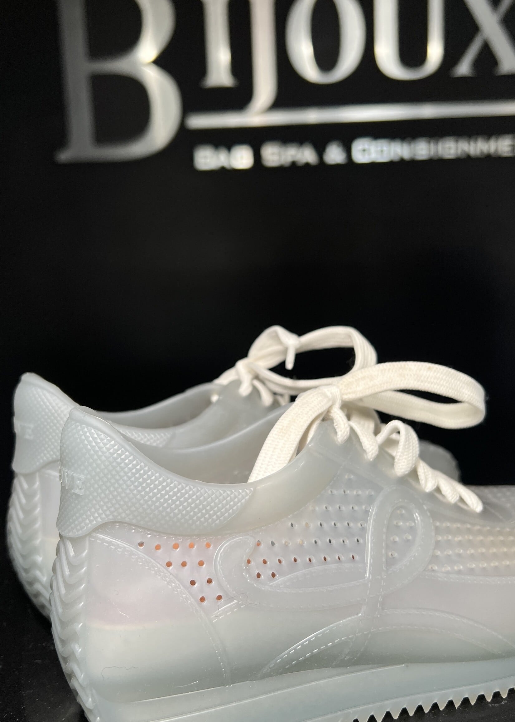 Loewe Loewe Grey Jelly Runner - 35