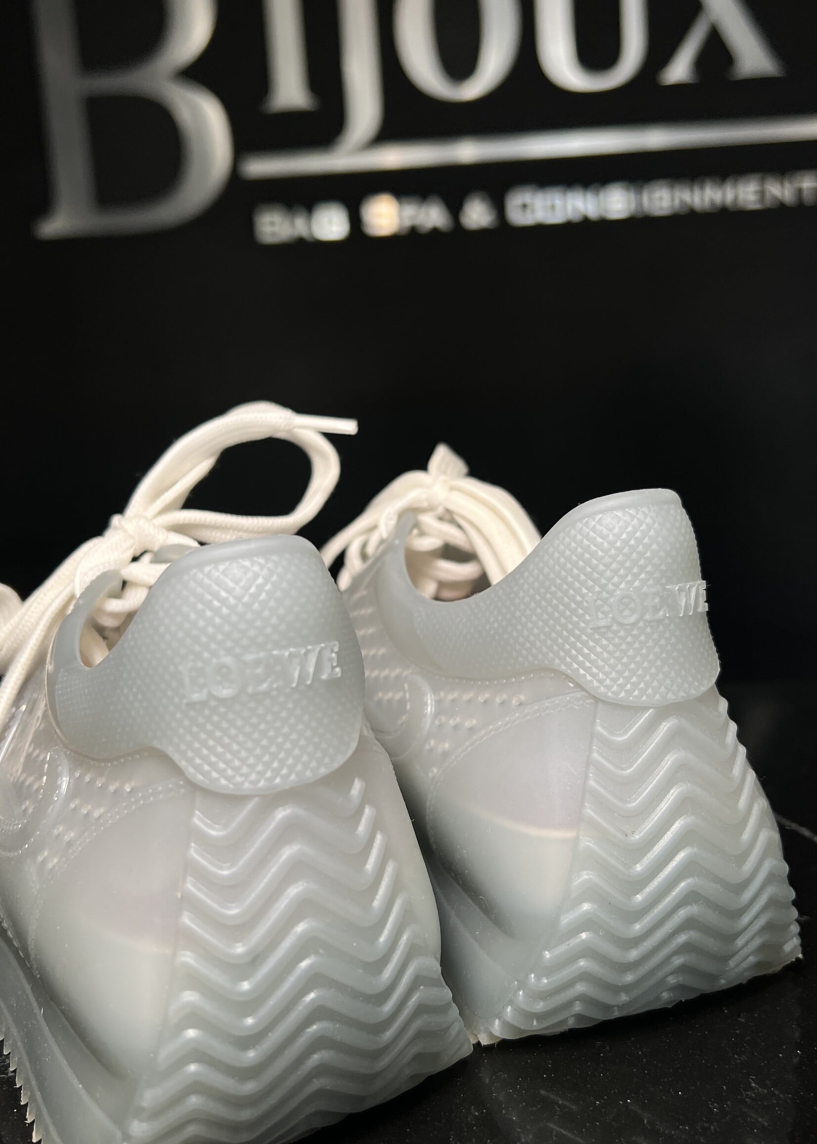 Loewe Loewe Grey Jelly Runner - 35