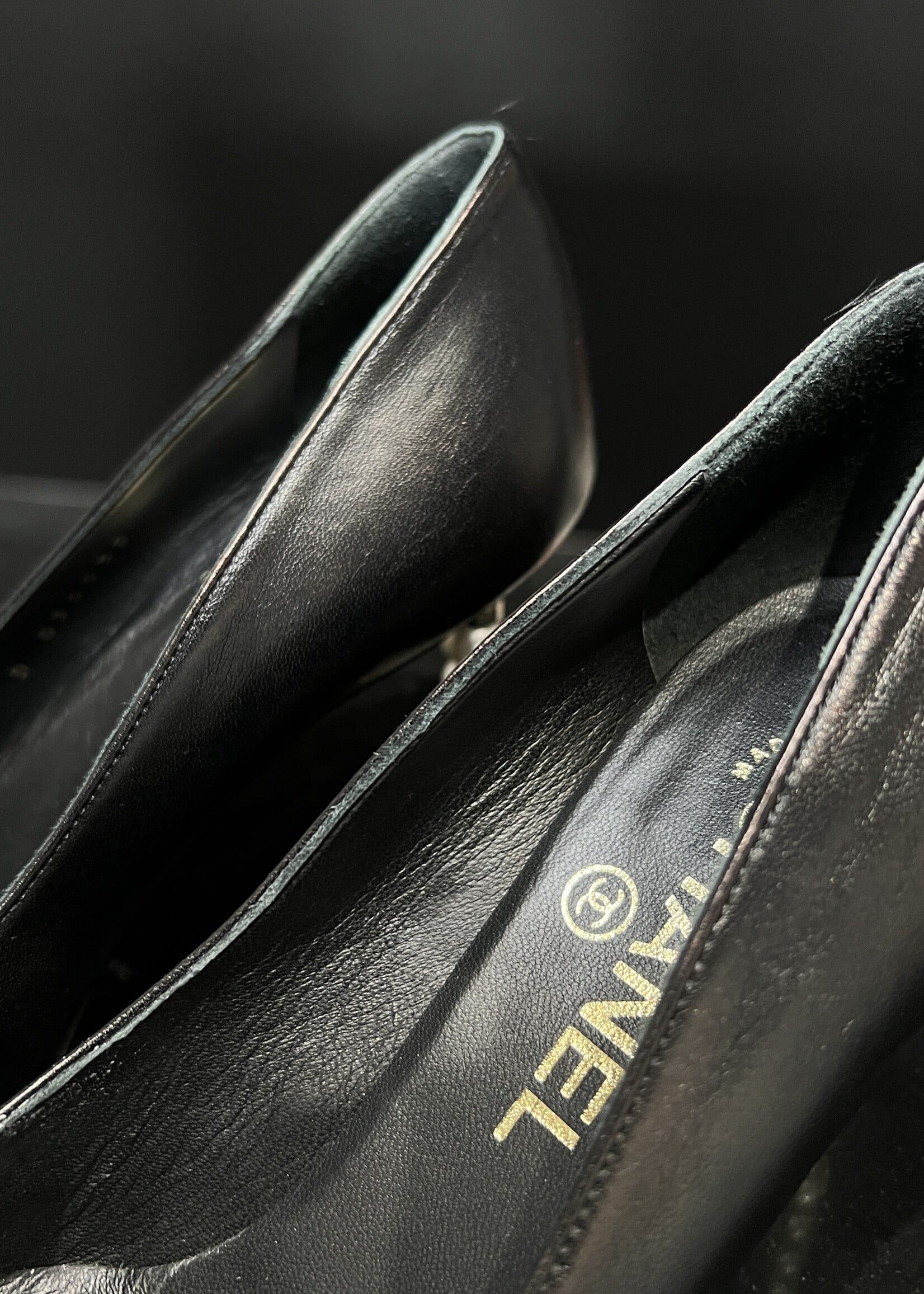 Chanel Chanel Pumps Pearl Heel - 37