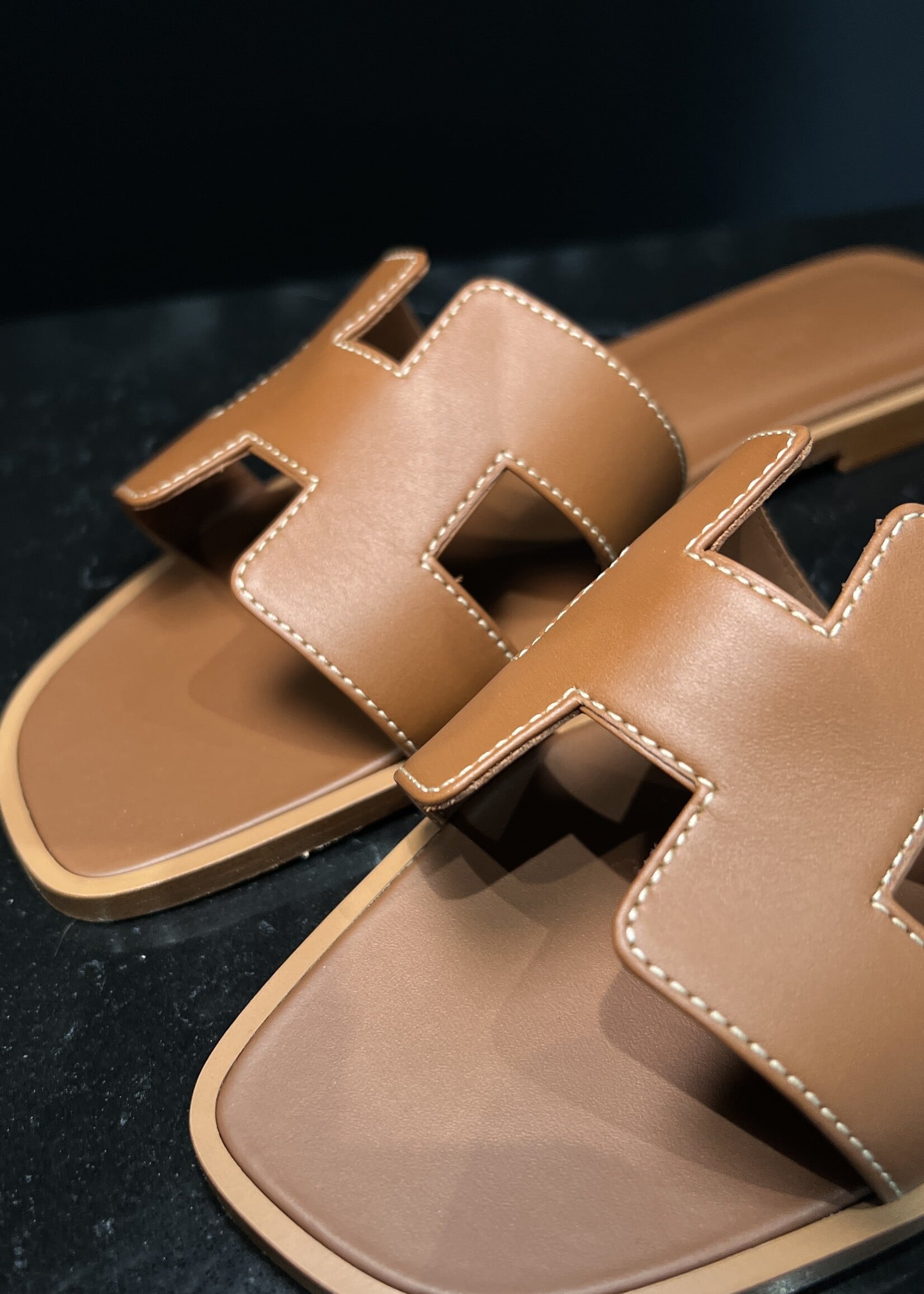 Hermes Hermes Oran Sandals - 37.5