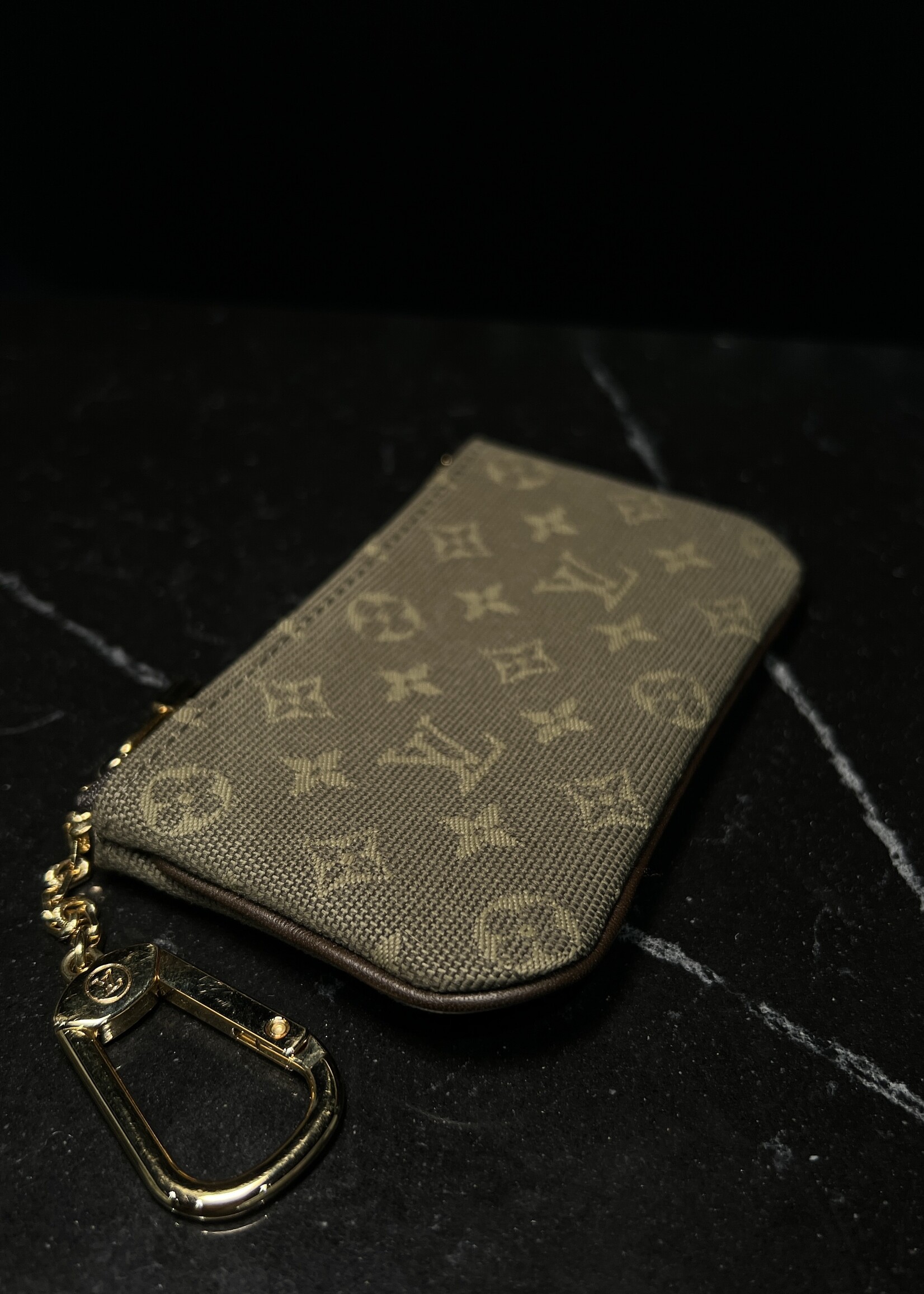 Louis Vuitton Louis Vuitton Mini Lin Coin Wallet