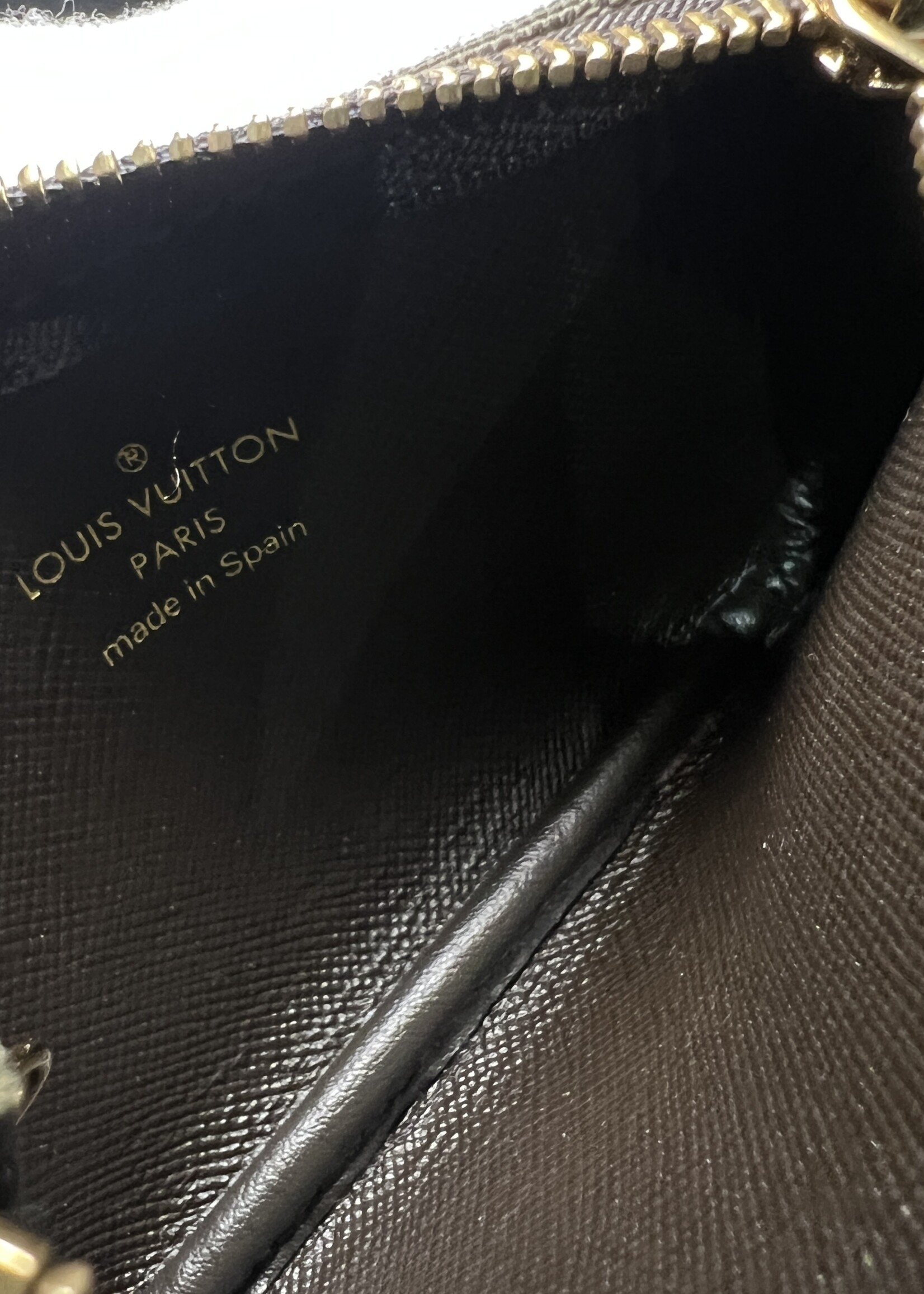 Louis Vuitton Louis Vuitton Mini Lin Coin Wallet