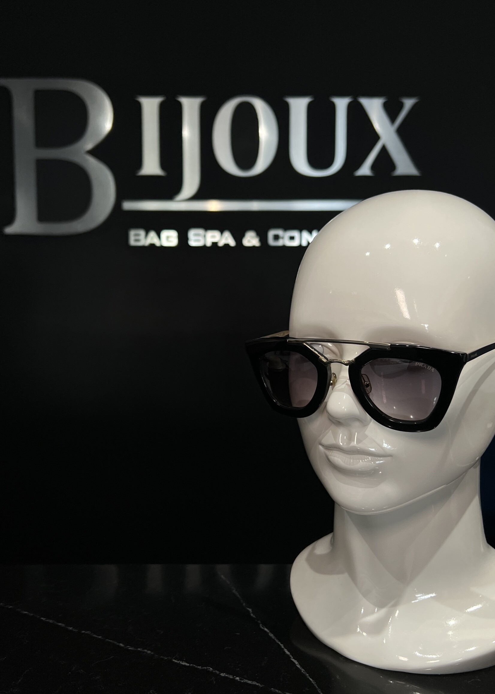 Prada Prada SPR09Q Acetate Cinema Sunglasses