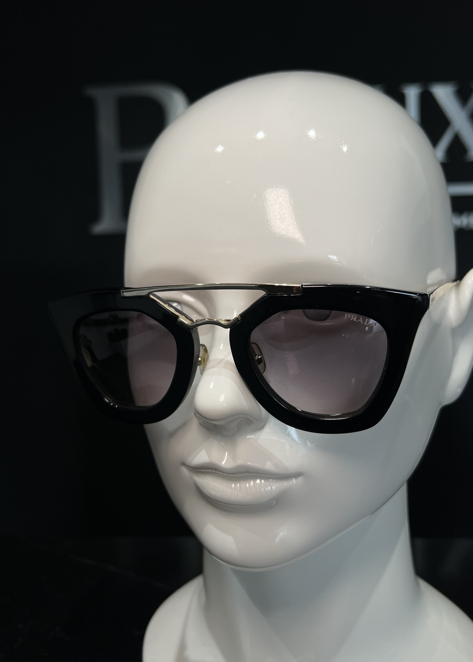 Prada Prada SPR09Q Acetate Cinema Sunglasses