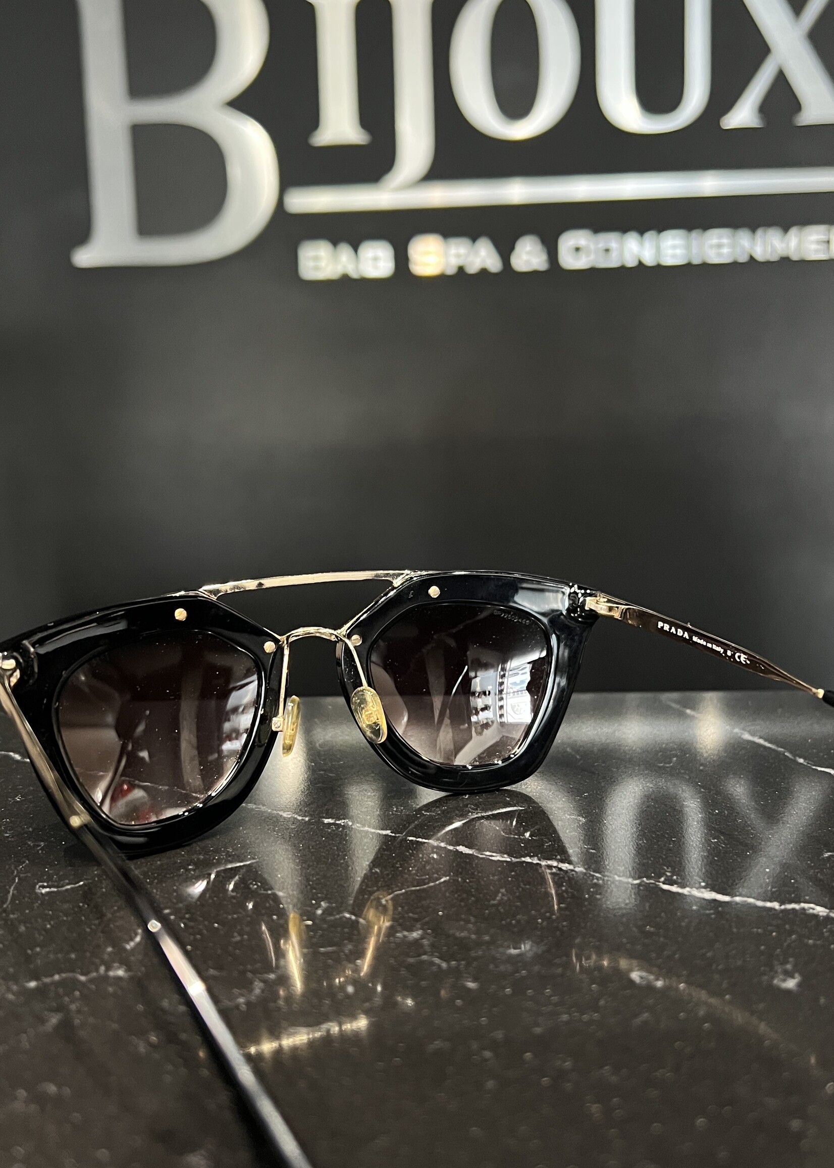 Prada Prada SPR09Q Acetate Cinema Sunglasses