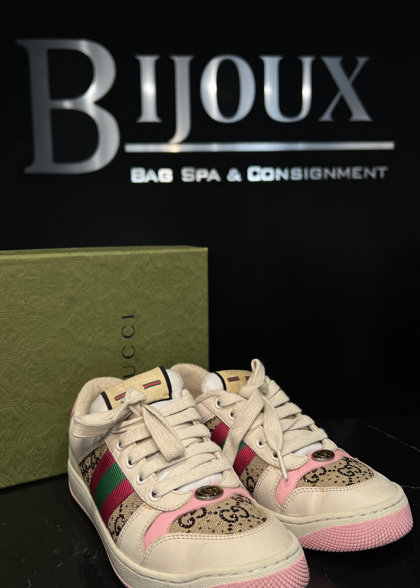Gucci Gucci GG Crystal Sneakers