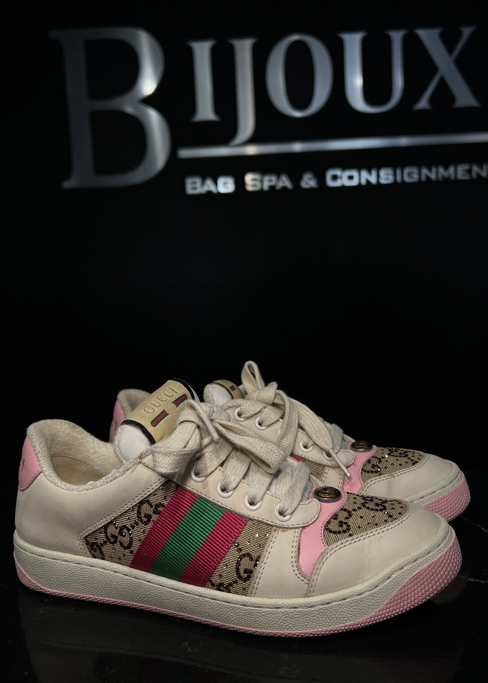 Gucci Gucci GG Crystal Sneakers