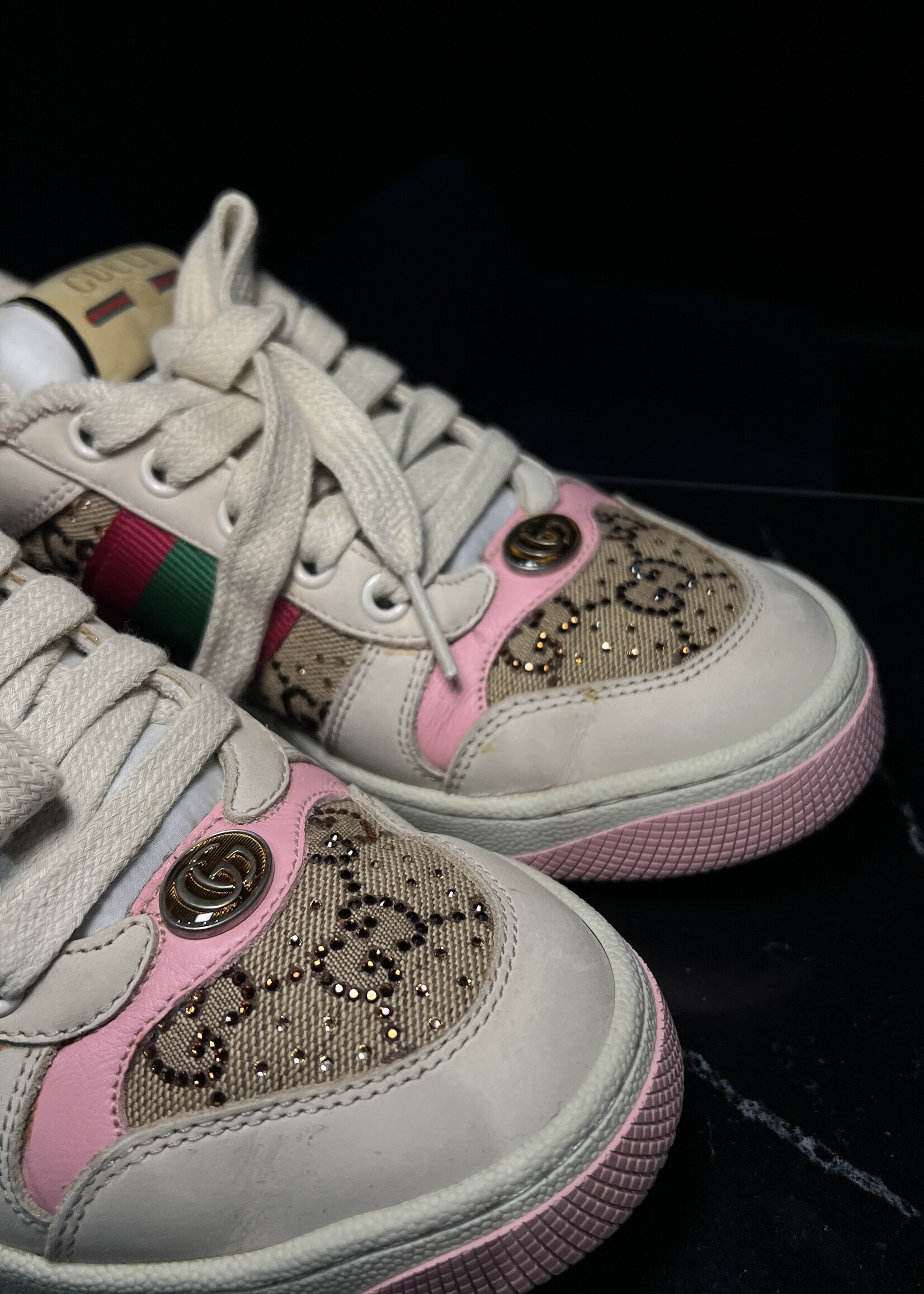 Gucci Gucci GG Crystal Sneakers